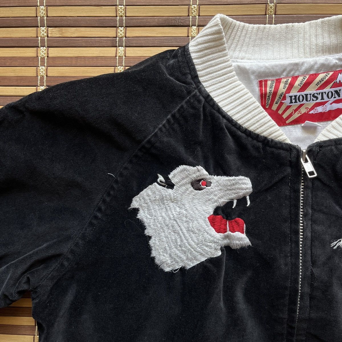 Toyo Enterprises × Vintage Vintage WW2 Velvet Sukajan Embroidery Japan Bomber Jacket Size US M / EU 48-50 / 2 - 5 Thumbnail
