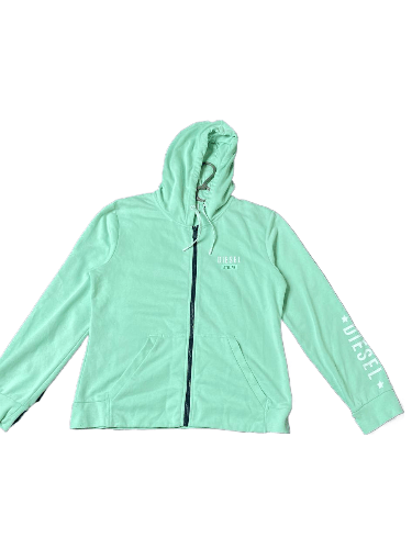 Diesel Vintage Diesel Y2K Logo Full Zip Hoodie Size L Size L / US 10 / IT 46 - 1 Thumbnail