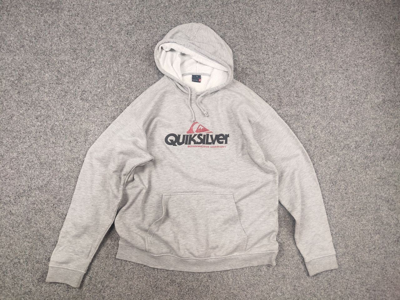 Quiksilver Quiksilver Vintage Big logo Gray Hoodie Skate Surf Y2K Style Size US L / EU 52-54 / 3 - 8 Thumbnail