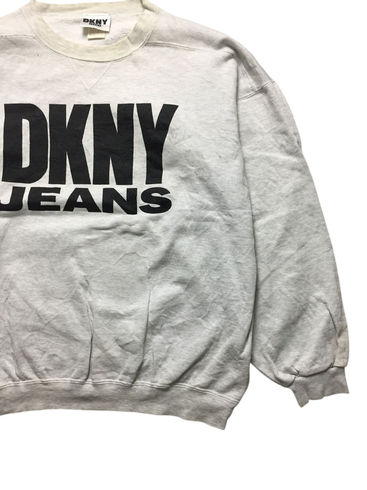 DKNY Vintage DKNY Spell Out Sweatshirt Size US XL / EU 56 / 4 - 3 Thumbnail