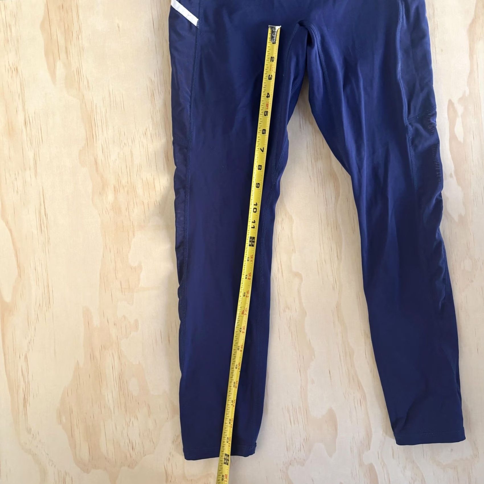 Fabletics Fabletics Leggings Womens Medium Blue High Rise Ankle Reflective Pockets Running Size 32" / US 10 / IT 46 - 5 Thumbnail