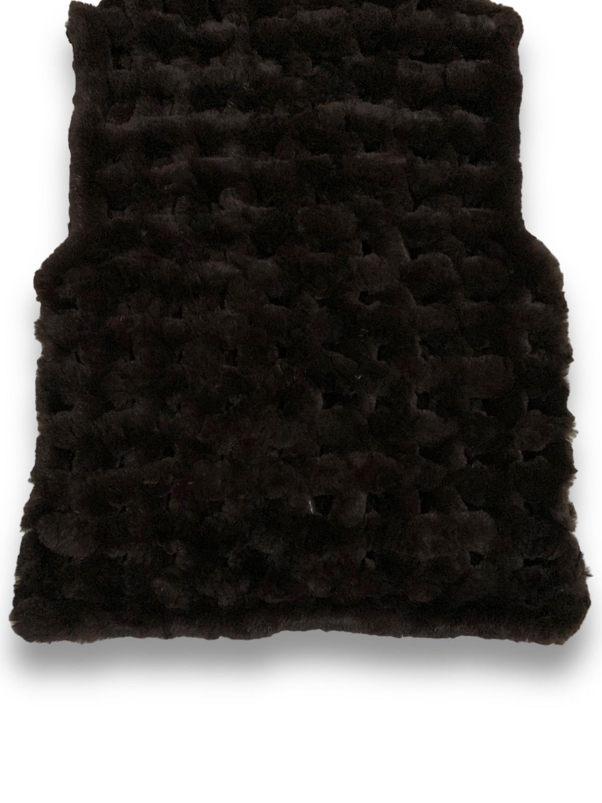 Le Grande Bleu (L.G.B.) Japanese Brand Dark Brown Fox Fur Vest like If Six Was Nine Size US S / EU 44-46 / 1 - 12 Thumbnail