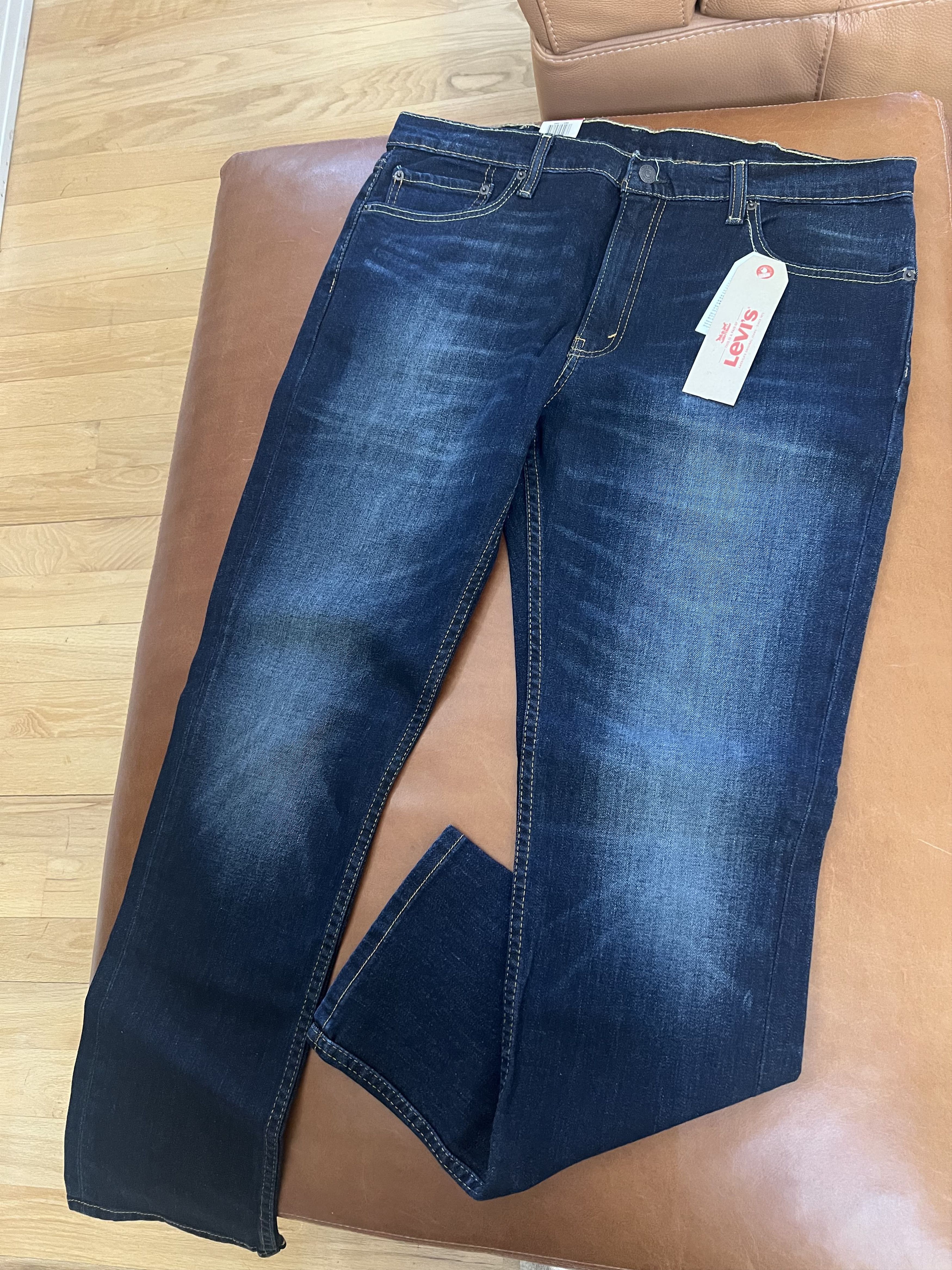 Levi's Levi's 511 Slim Dark Wash Jeans NWT 38x32 Size US 38 / EU 54 - 3 Thumbnail