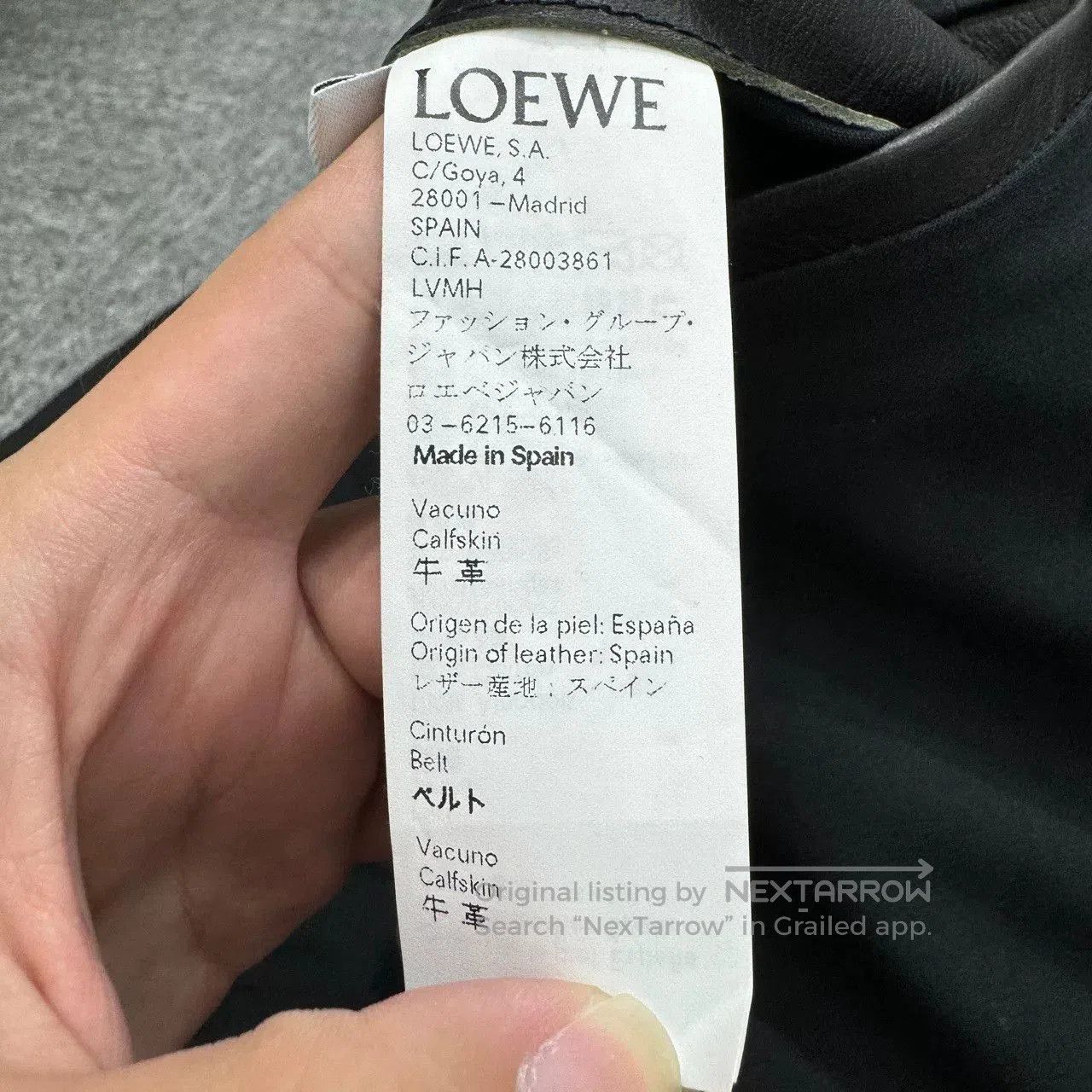 Loewe Loewe Street Journal Motorcycle Leather Jacket. Size US L / EU 52-54 / 3 - 5 Thumbnail