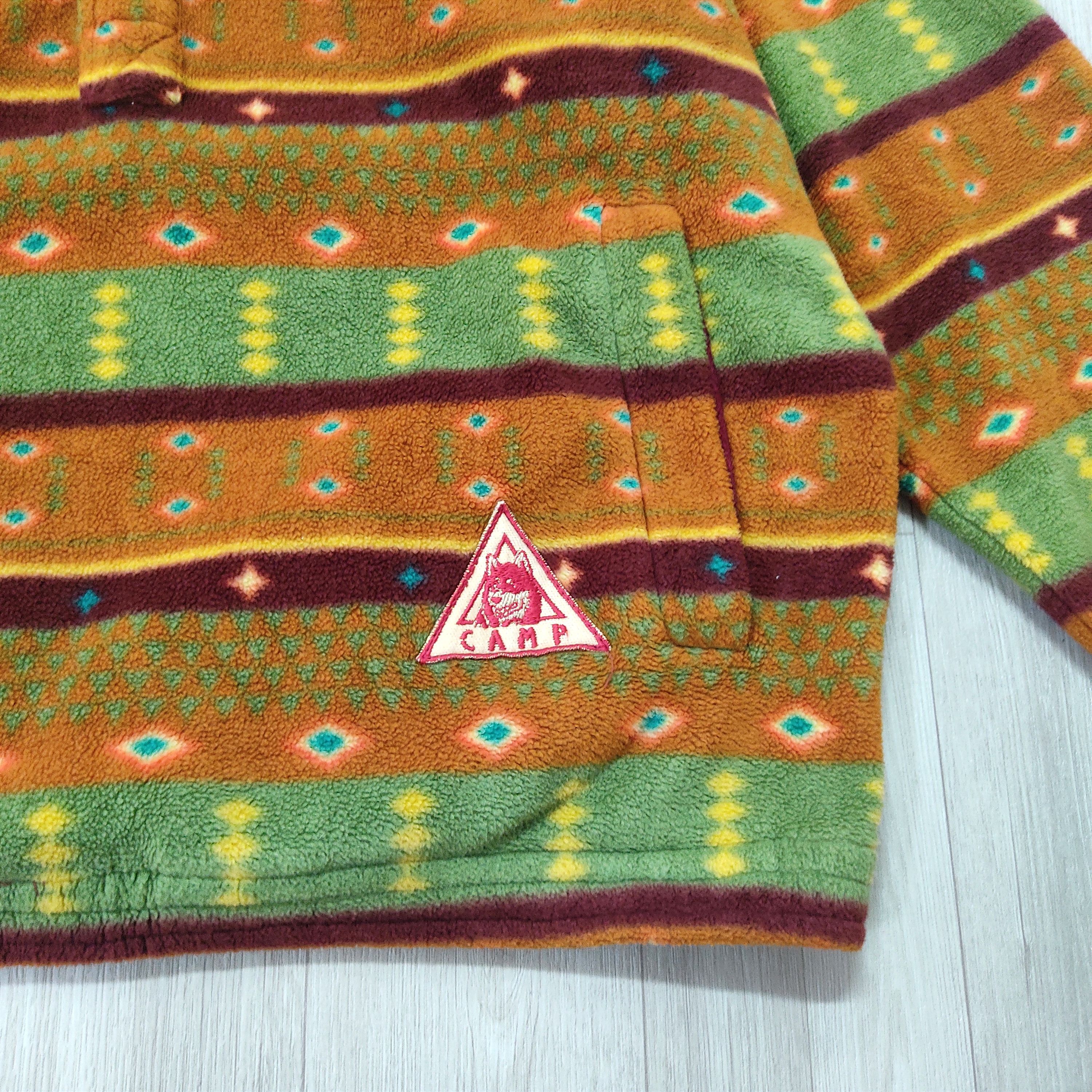 Camper CAMP Aztec Navajo Tribal Half Zipped Winter Flece Size US M / EU 48-50 / 2 - 5 Thumbnail