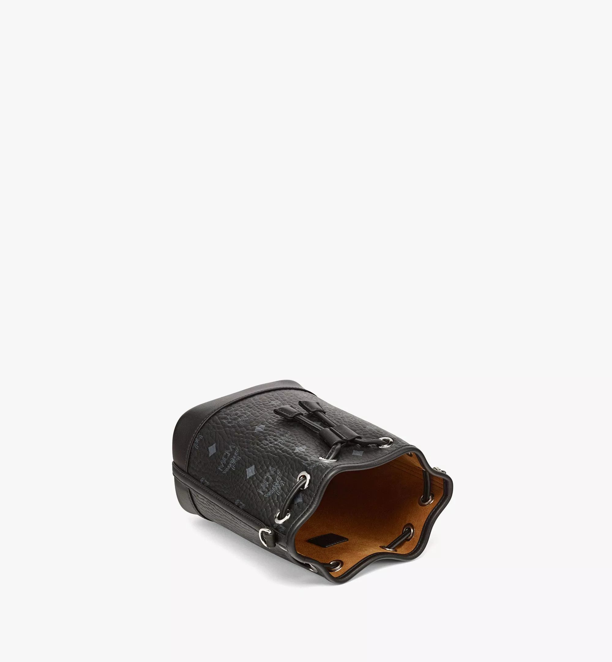 MCM o1mt1gz0625 Size: OS / Drawstring Bag in Black Size ONE SIZE - 4 Thumbnail