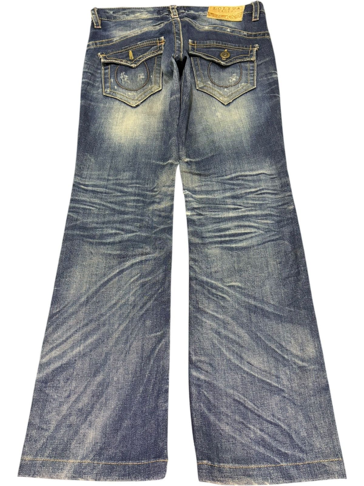 Edwin Vintage Lolita Rusty Mud Wash Distressed Jeans Size 31" - 1 Thumbnail