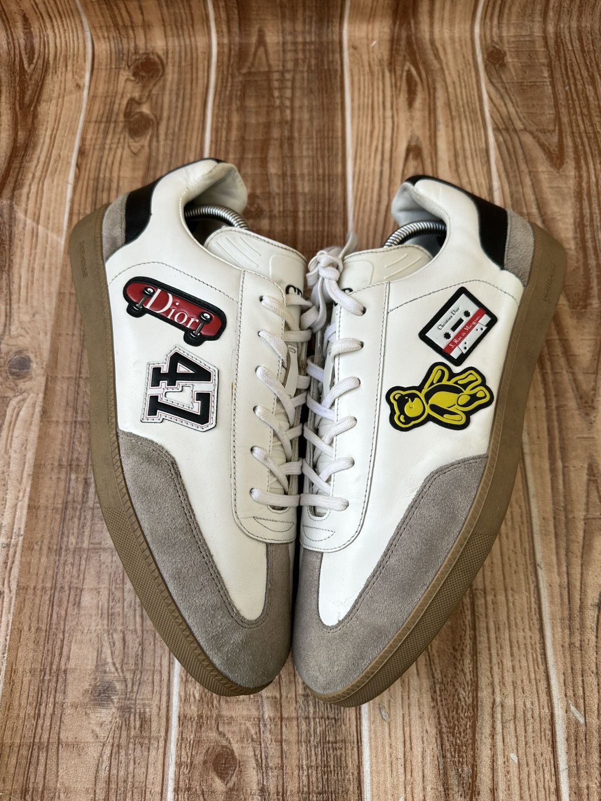 Dior Kim Jones Dior B01 White/Gum Patch Logo Sneaker Size US 10 / EU 43 - 8 Thumbnail