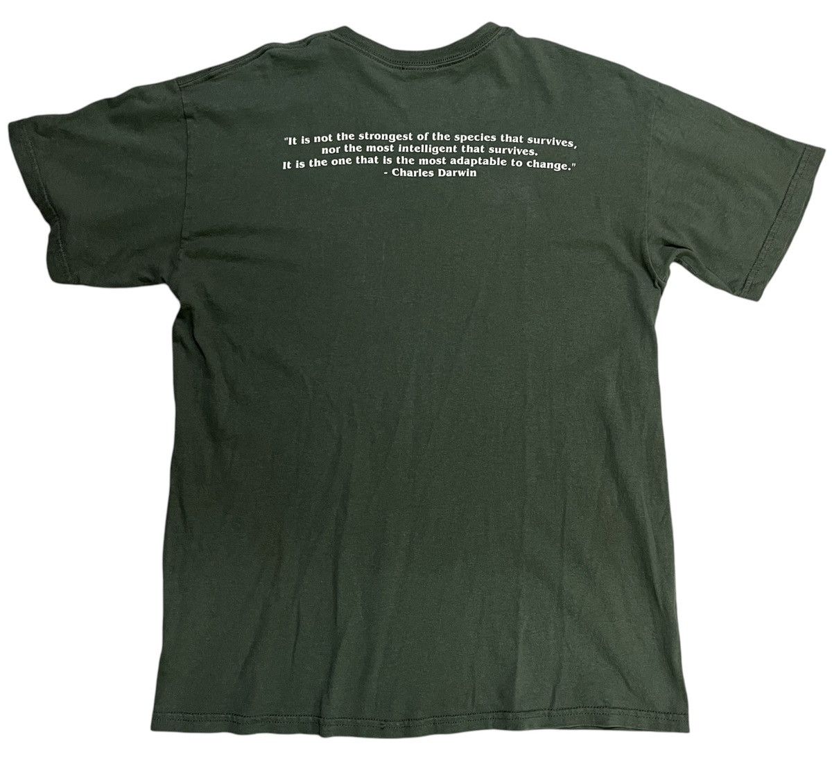 Vintage Vintage Charles Darwin Quotes T Shirt Size US S / EU 44-46 / 1 - 3 Thumbnail