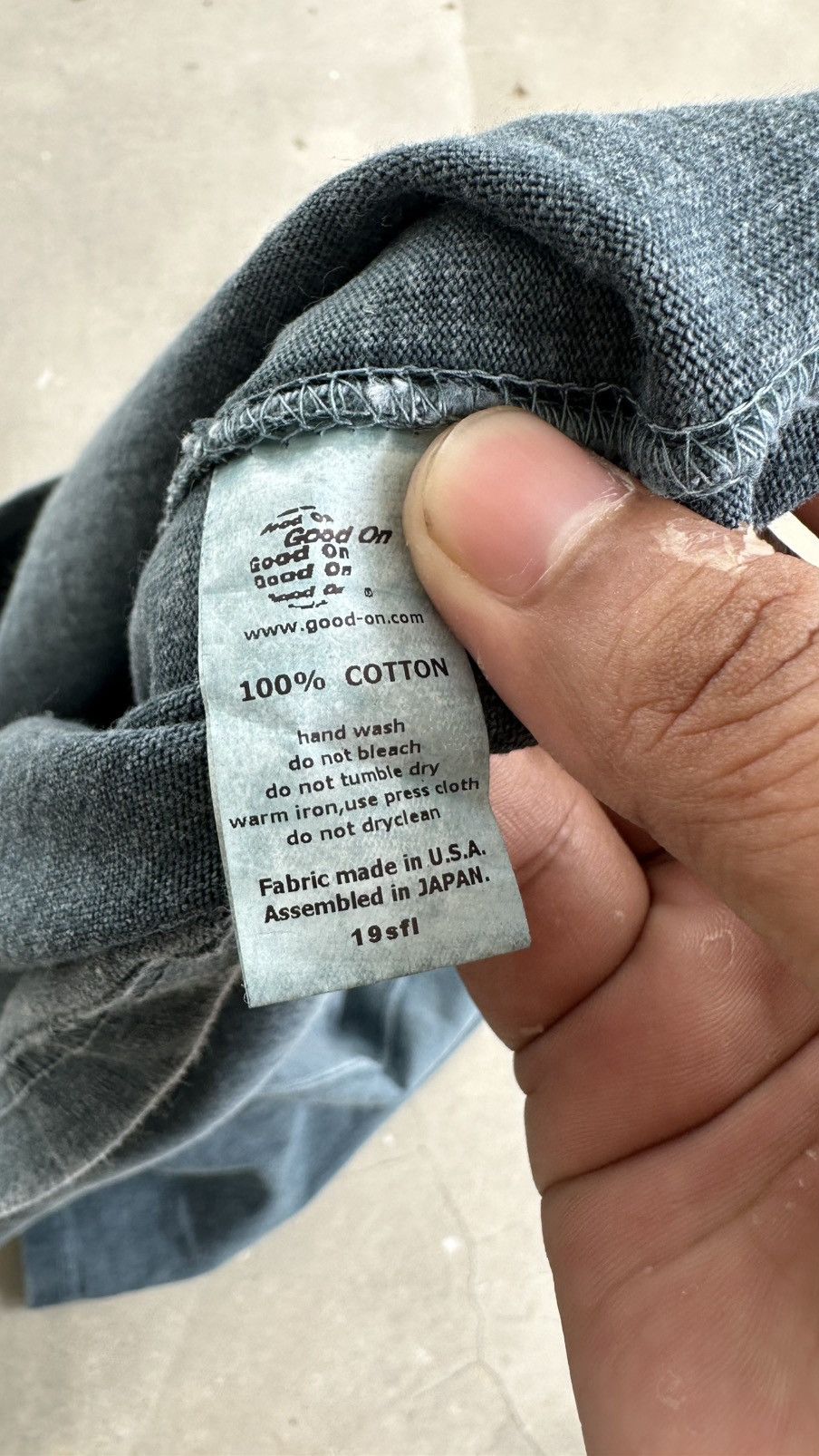 Japanese Brand GOOD ON HEAVY COTTON CLASSIC TEE Size US M / EU 48-50 / 2 - 5 Thumbnail