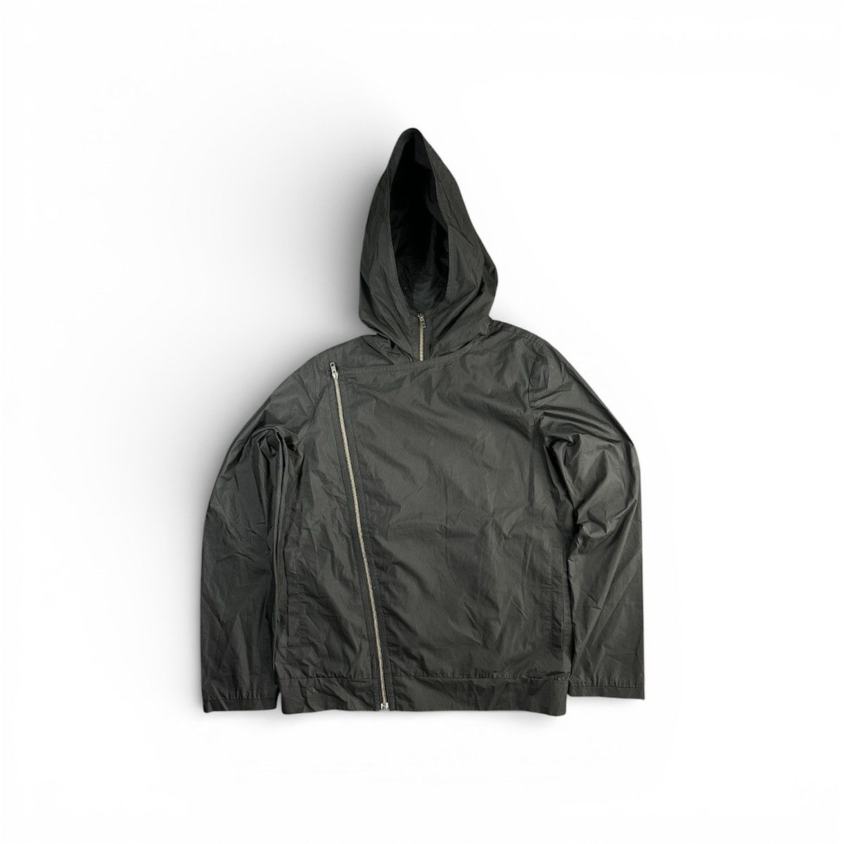 Helmut Lang Helmut Lang Asymmetrical Zip Hooded Jacket Size US L / EU 52-54 / 3 - 2 Thumbnail