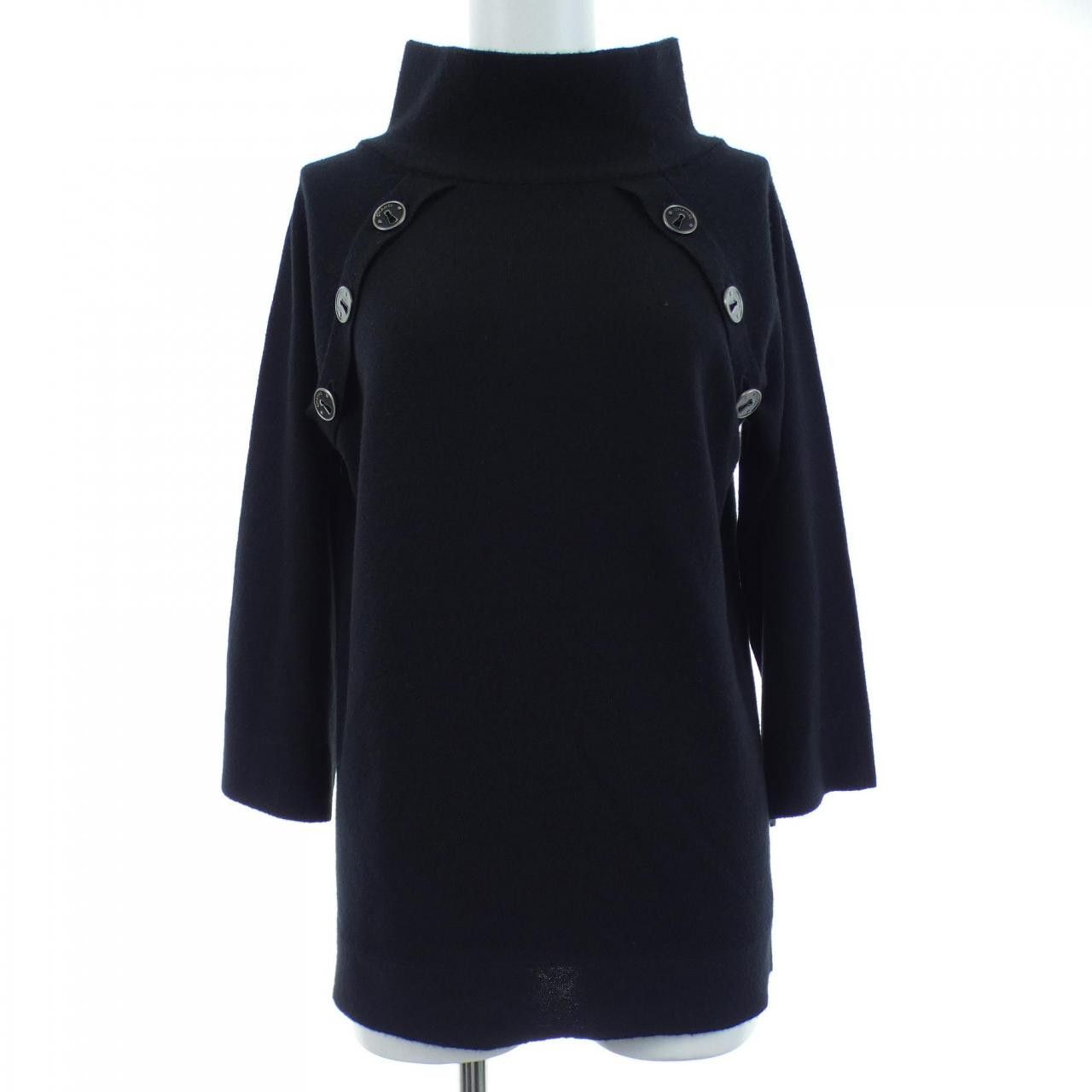 Chanel Chanel Chanel P31835K00566 07A 100% Cashmere Knitwear Textile Tops P31835K00566 07A DUTY FREE for USA Size ONE SIZE - 1 Thumbnail