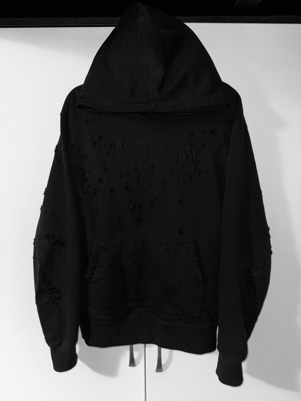 Amiri AMIRI MA LOGO SHOTGUN HOODIE Size US L / EU 52-54 / 3 - 1 Thumbnail