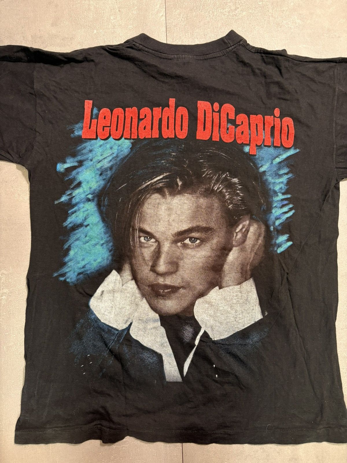 Vintage 90s Leonardo di caprio single stitch shirt Size US L / EU 52-54 / 3 - 5 Thumbnail
