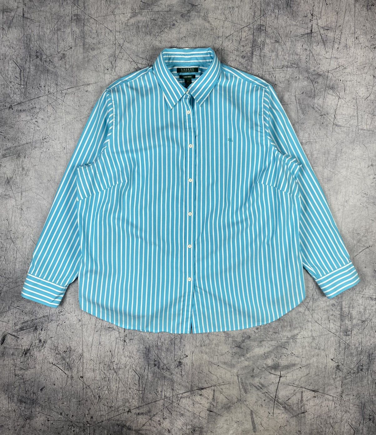 Polo Ralph Lauren Vintage Polo Ralph Lauren Striped Button Up Shirt Size XXL Size XXL / US 16-18 / IT 52-54 - 2 Thumbnail