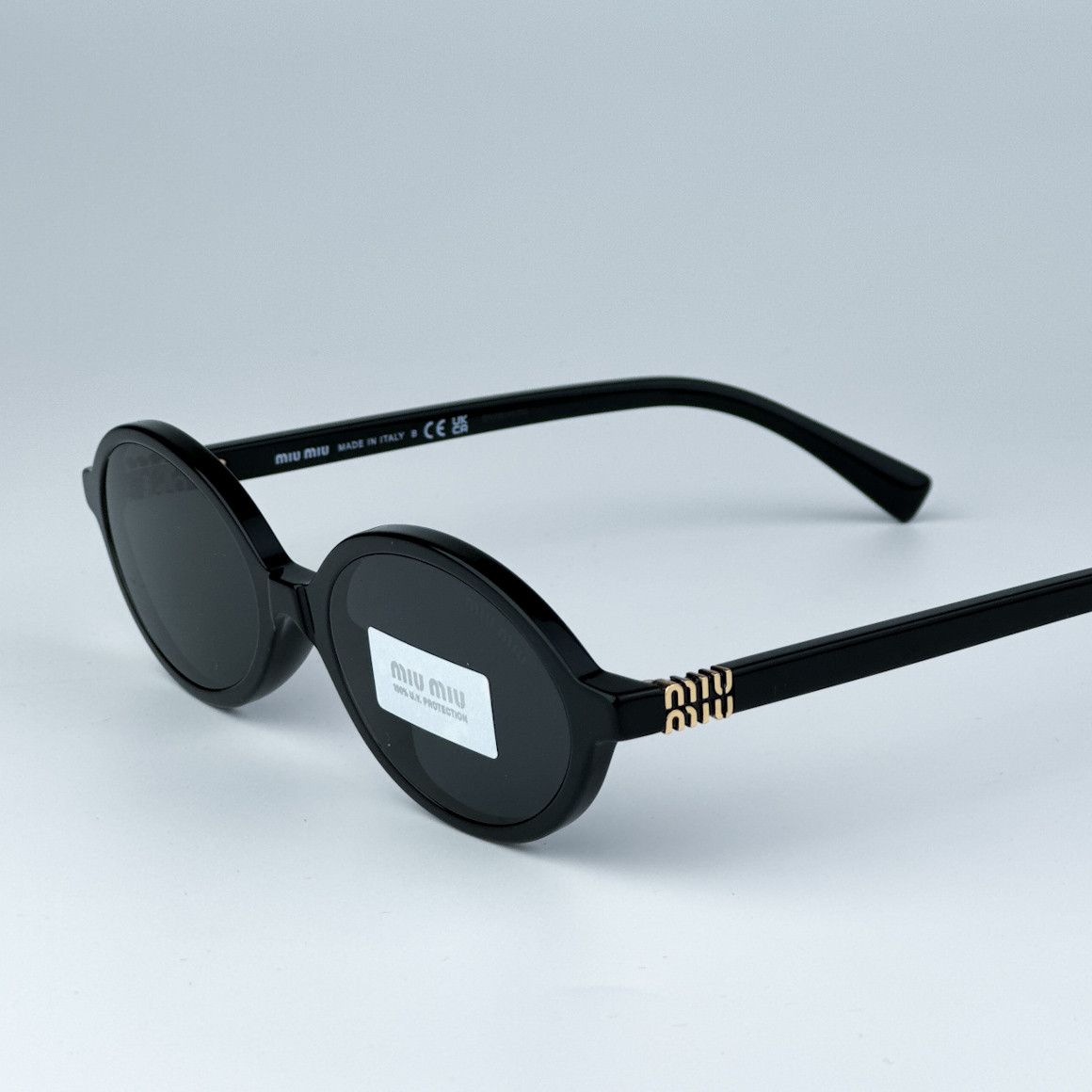 Miu Miu NEW Miu Miu MU04ZS 1AB5S0 REGARD Unisex Sunglasses Size ONE SIZE - 7 Thumbnail