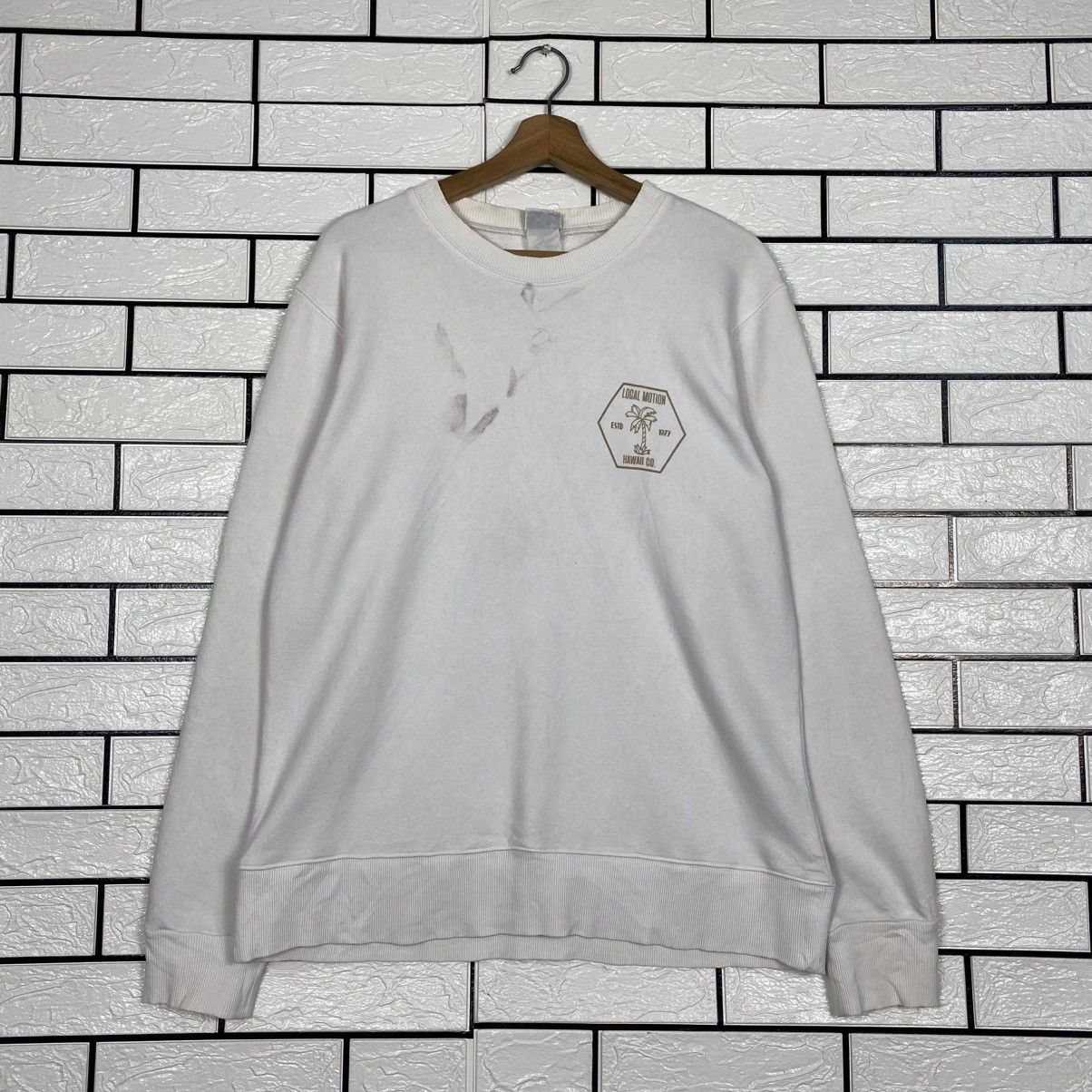 Vintage 📌Vintage Sweatshirt Local Motion Hawaii Big Logo Size US L / EU 52-54 / 3 - 2 Thumbnail