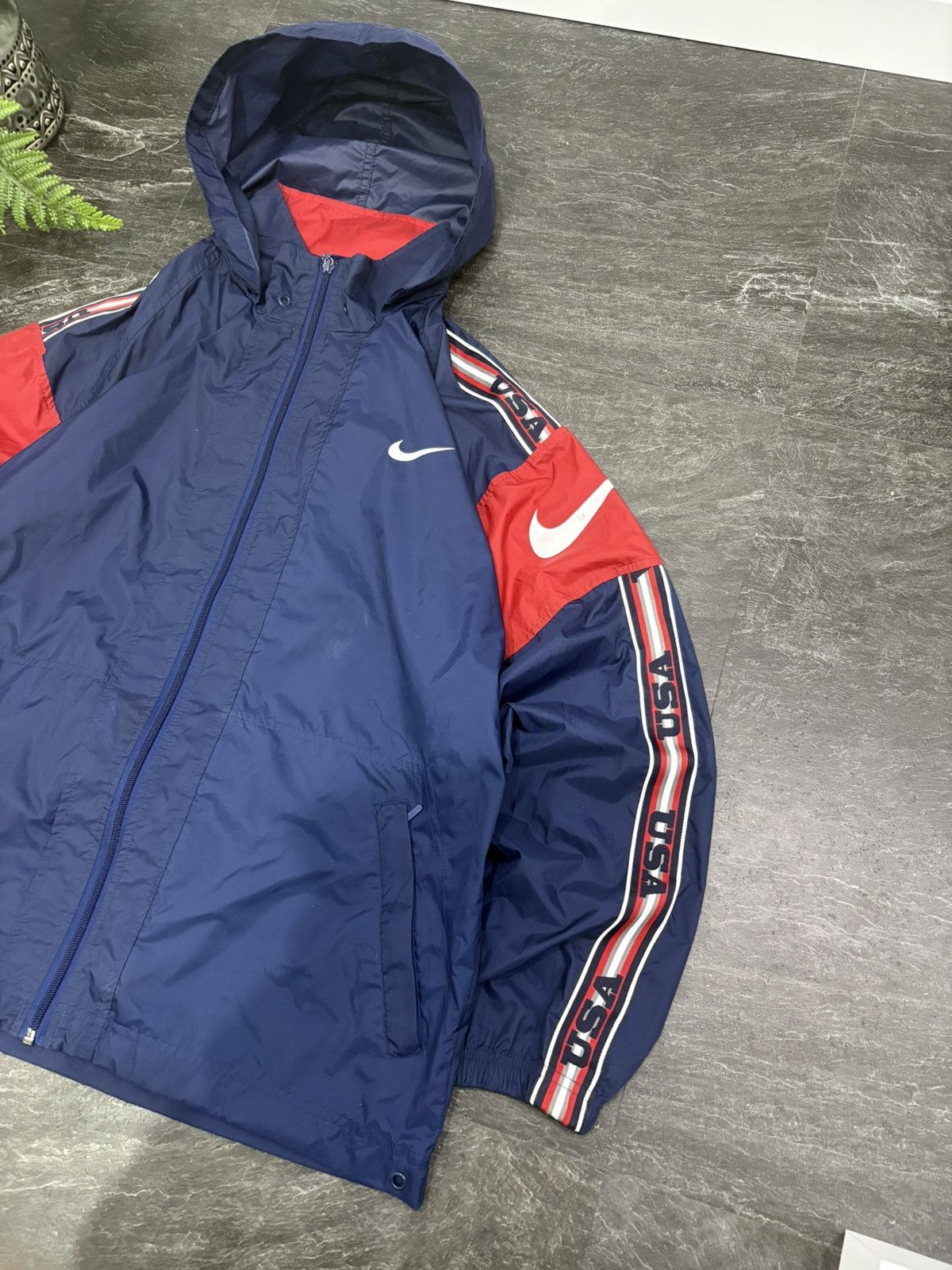 Nike 90s Vintage Nike Double Swoosh Logo Lapmpas Nylon Jacket USA Size US M / EU 48-50 / 2 - 4 Thumbnail