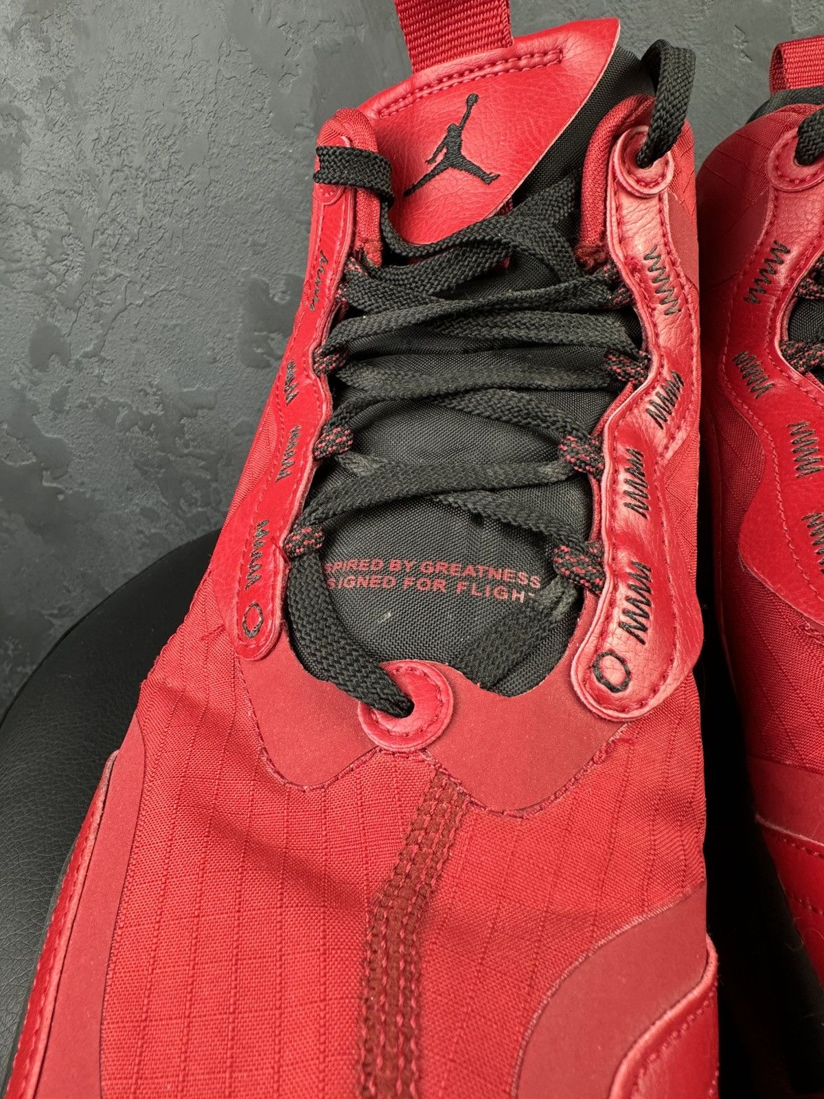 Jordan Brand × Nike NIKE AIR JORDAN AEROSPACE 720 "GYM RED" TRAINERS Size US 14 / EU 47 - 4 Thumbnail