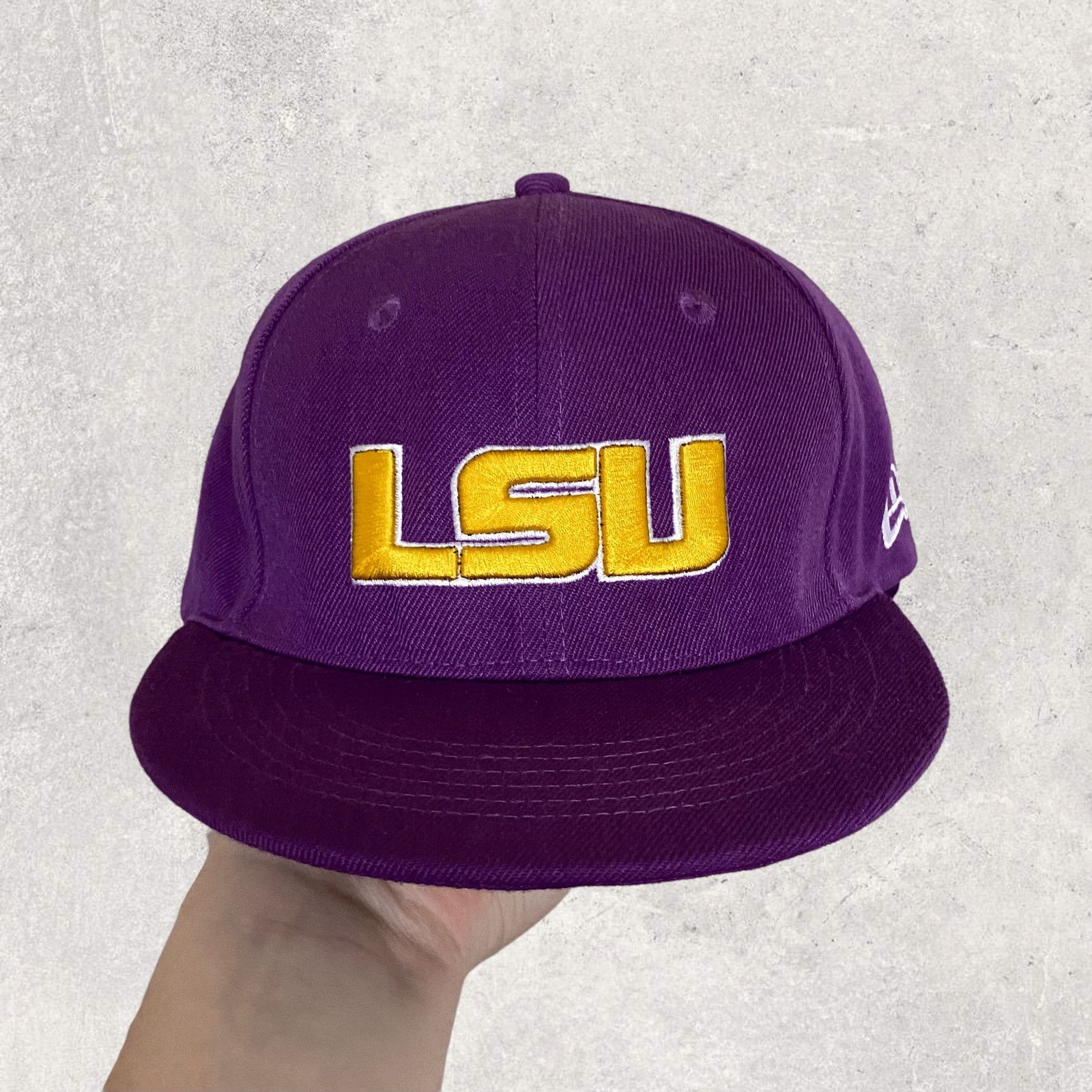 Vintage Crazy LSU Snapback Hat New Era | Grailed
