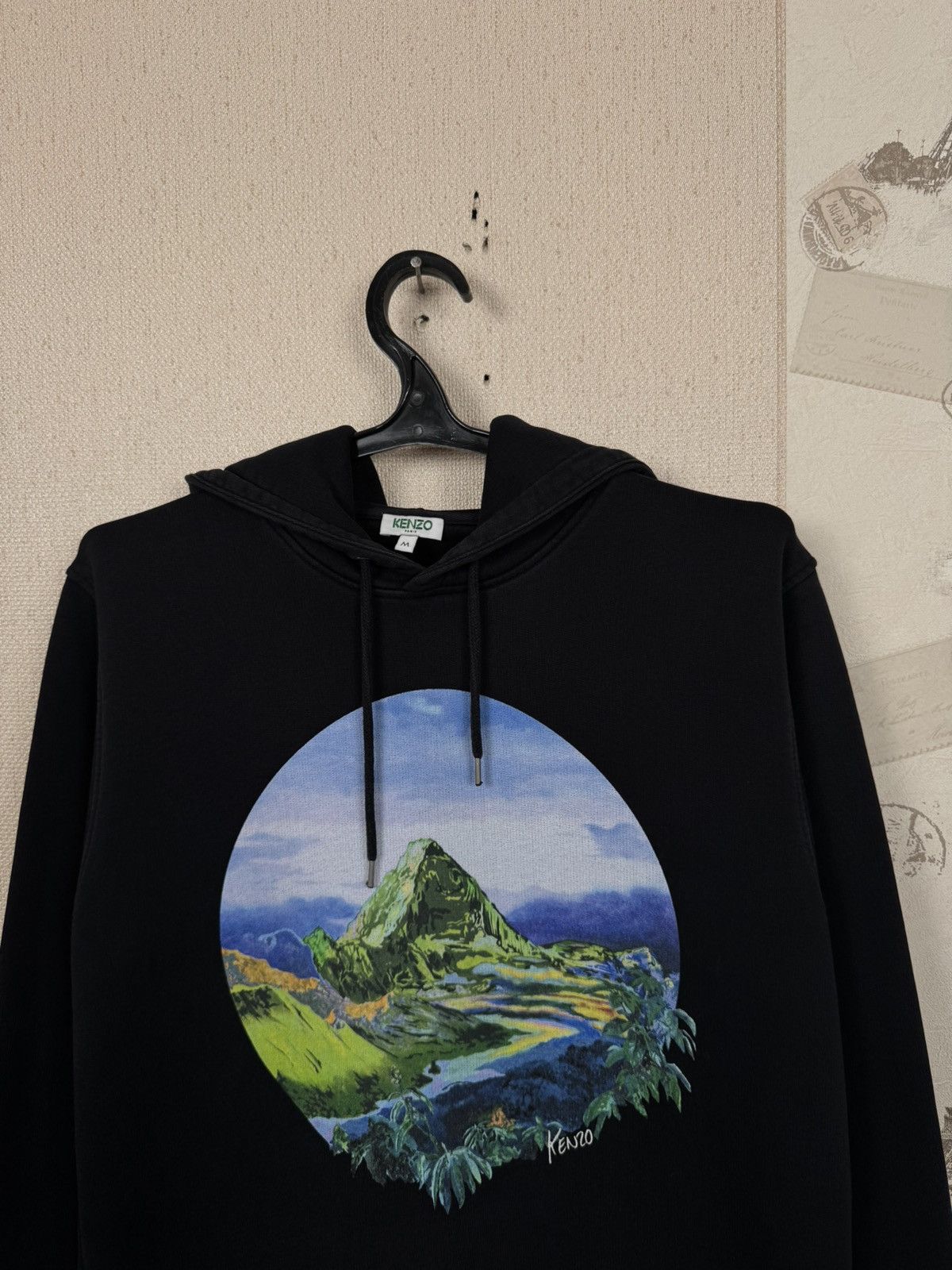 Kenzo Kenzo Hoodie Mountain Gems Black Sz M Luxury Paris Designer Size US M / EU 48-50 / 2 - 7 Thumbnail