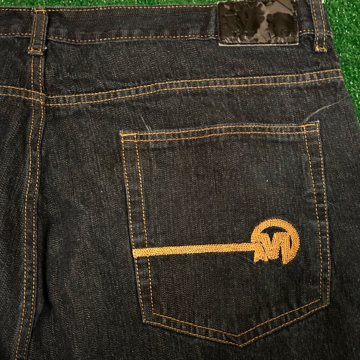 Vintage VINTAGE Mecca JNCO Jeans Shorts Baggy Hip Hop Skater Grunge Men 46 Jorts Blue Logo Pockets 90s/Y2K Grunge Hip Hop Punk Skater Mens Size US 30 / EU 46 - 4 Thumbnail