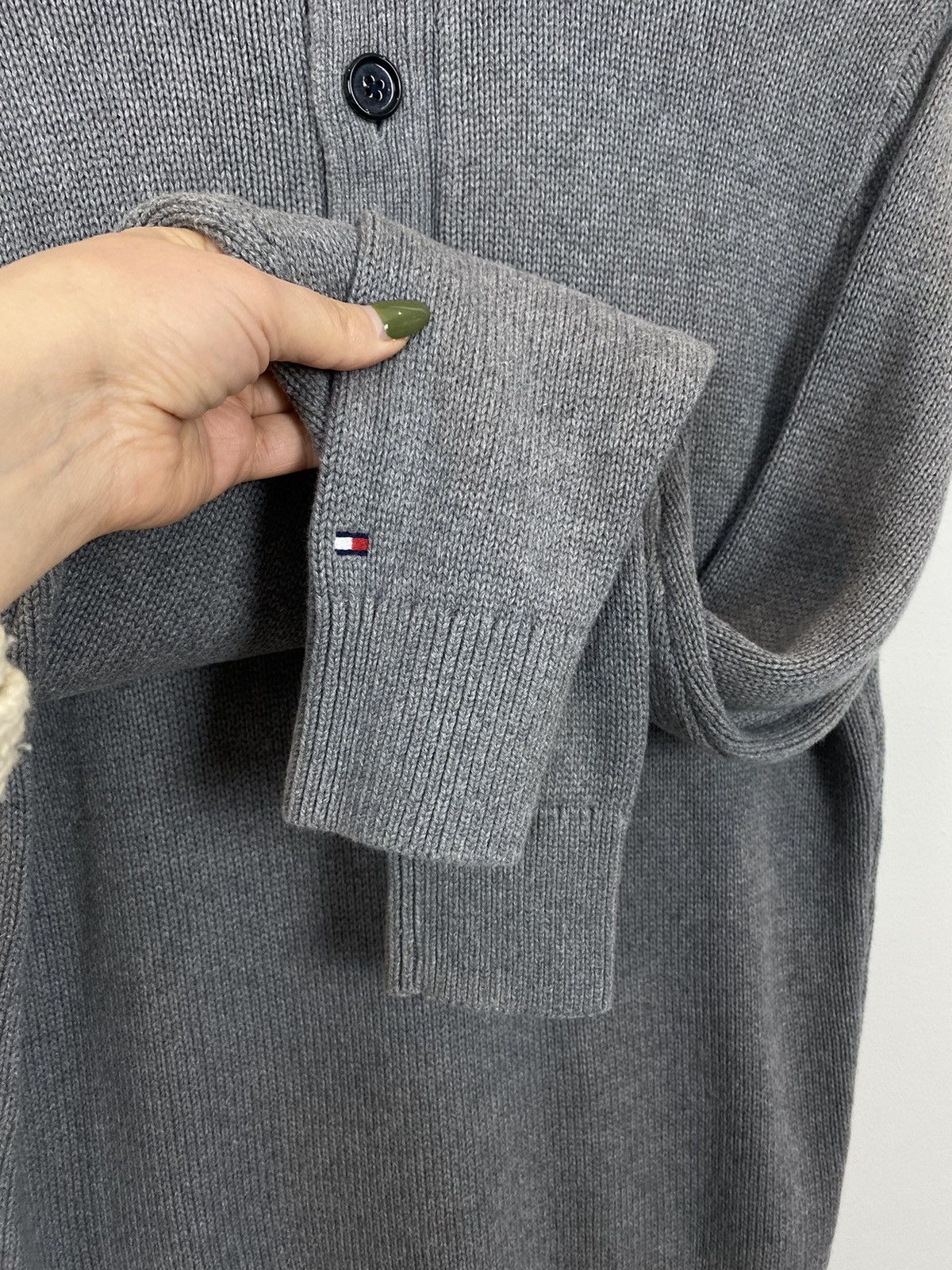 Tommy Hilfiger Tommy Hilfigier Mens Sweater Jumper Size S Grey High Neck Size US S / EU 44-46 / 1 - 3 Thumbnail