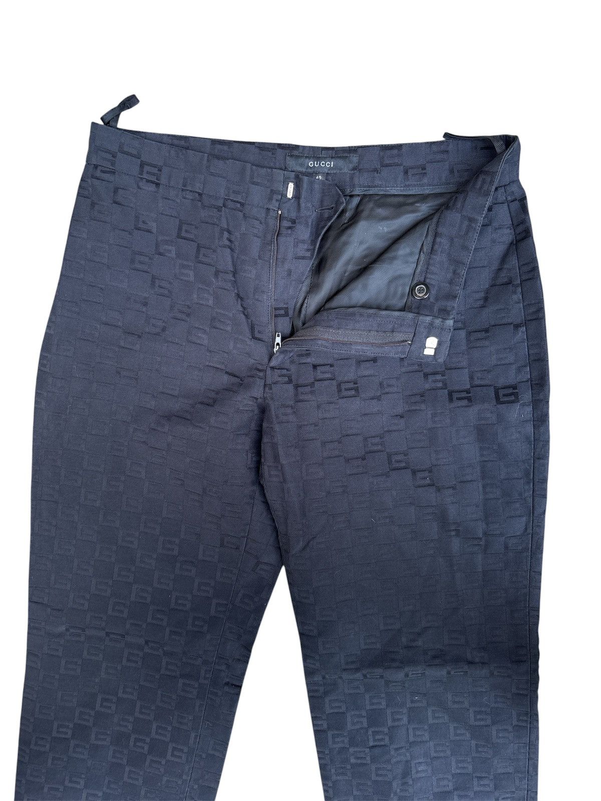 Gucci AW2000 Tom Ford era G Monogram Pants Size US 28 / EU 44 - 4 Thumbnail