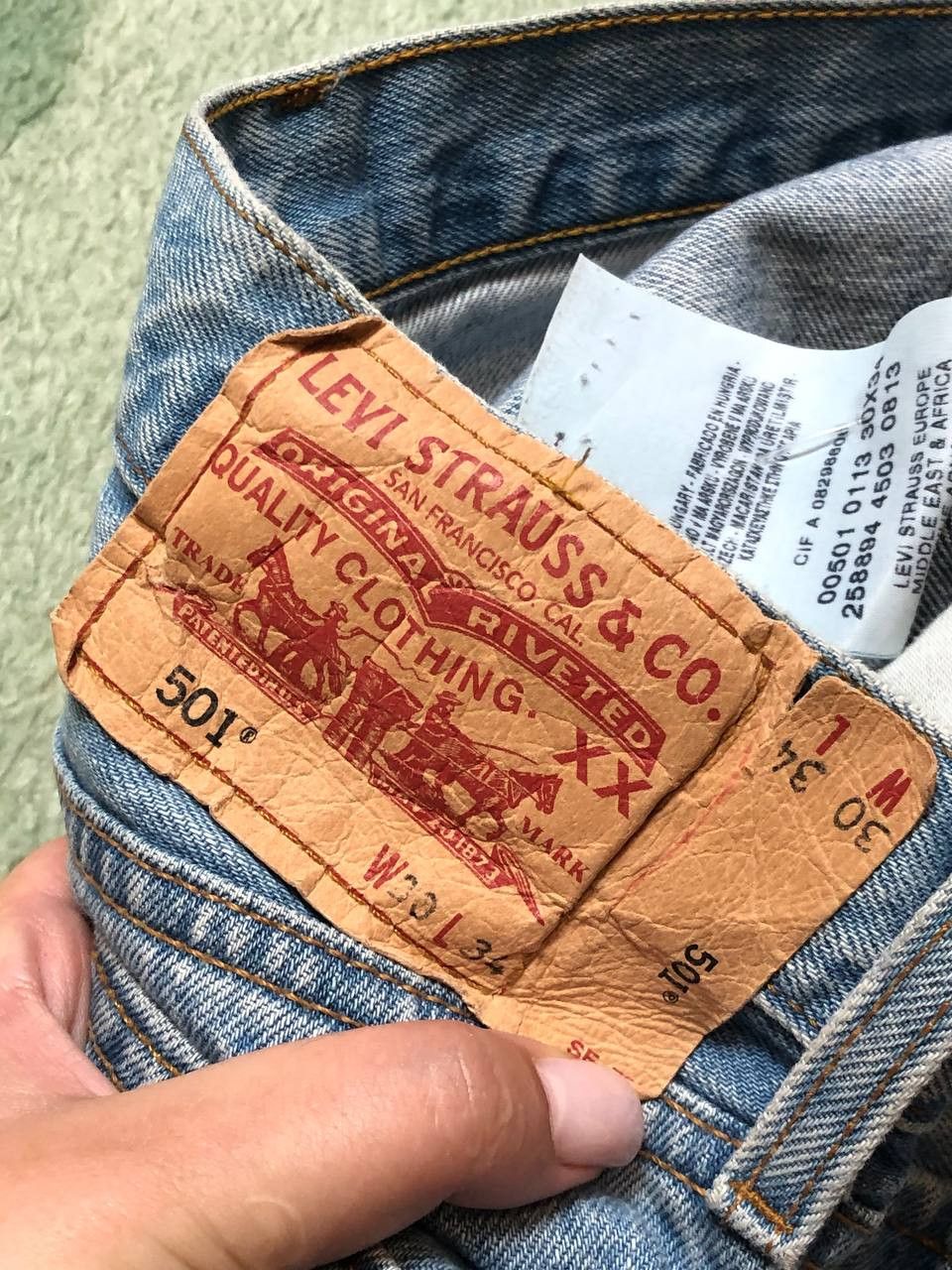Levi's vintage jeans Levi's 501 W30 streetwear Y2K Size US 30 / EU 46 - 4 Thumbnail
