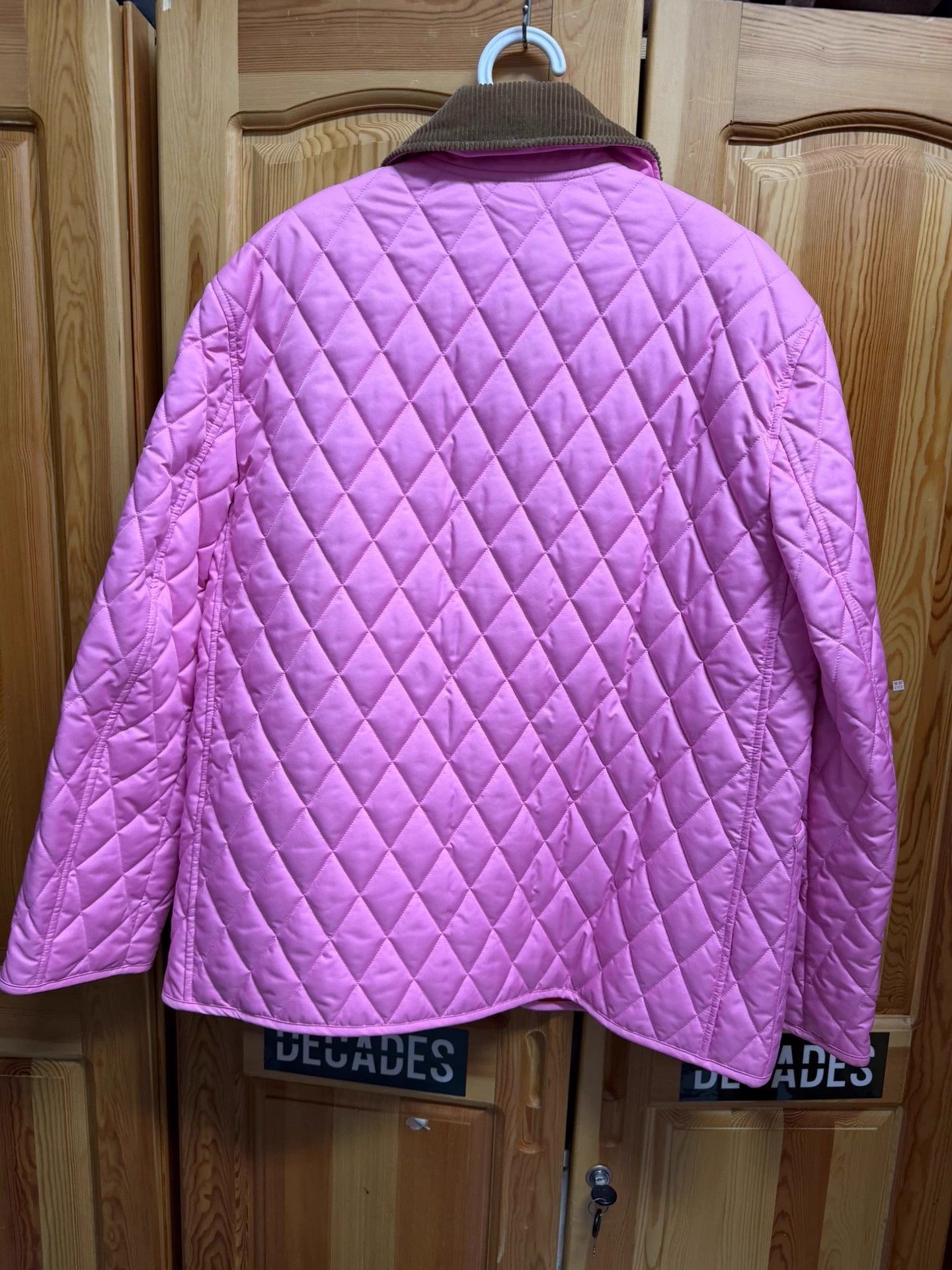 Burberry Burberry Pink Quilted Mint Tags Removed Front Stain Size M / US 6-8 / IT 42-44 - 2 Thumbnail