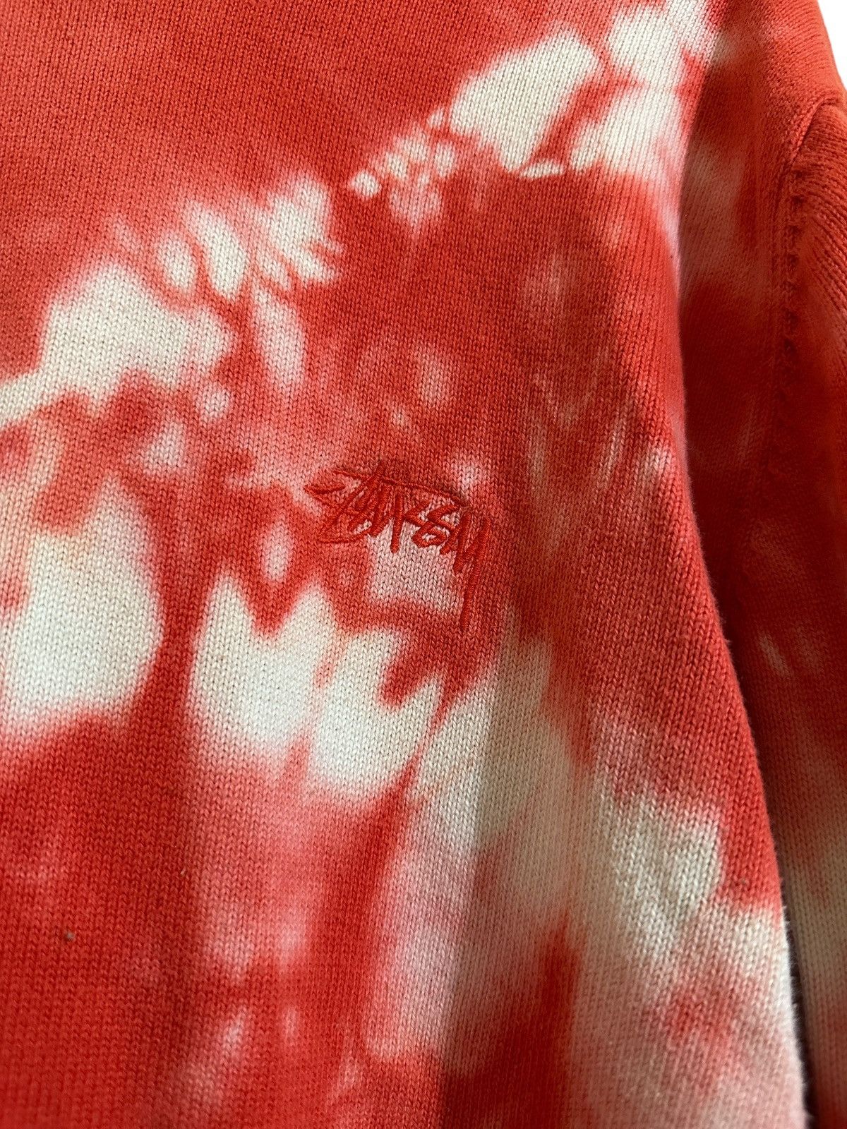 Stussy Stussy Tie Dye Red Sweater Size US M / EU 48-50 / 2 - 3 Thumbnail