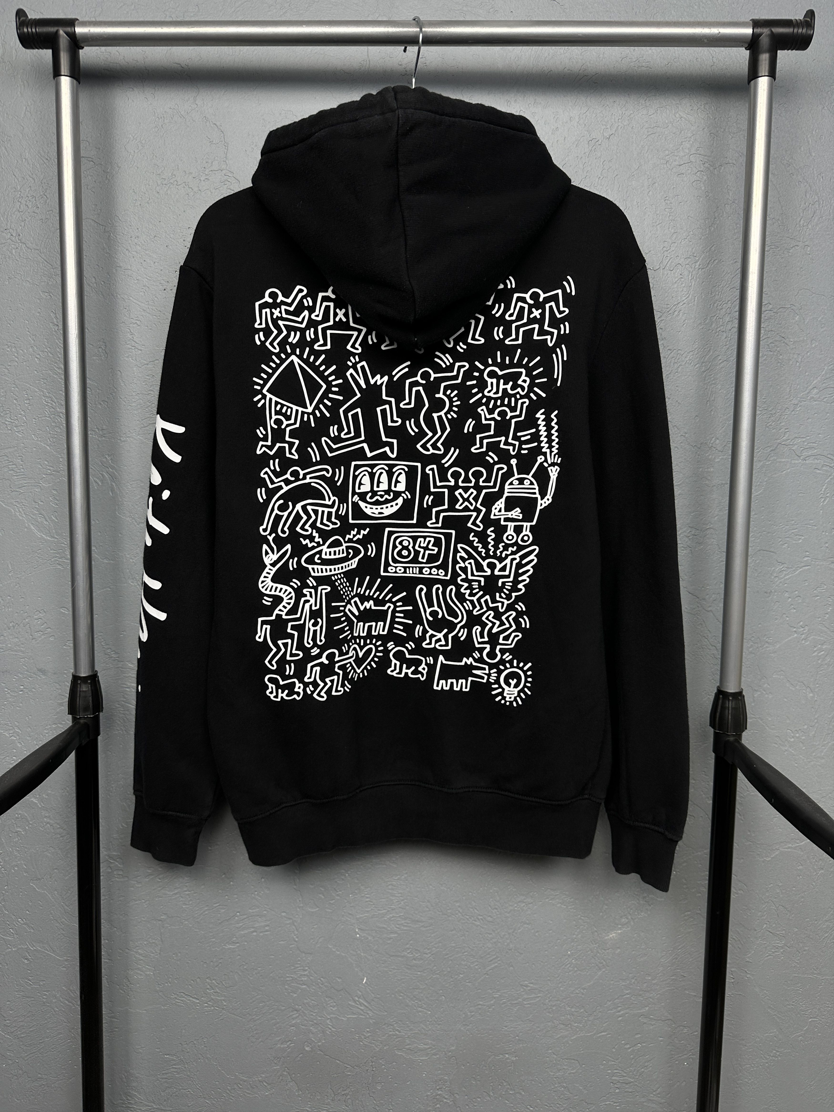 Keith Haring H&M Keith Haring Big Logo Hoodie Size US S / EU 44-46 / 1 - 7 Thumbnail