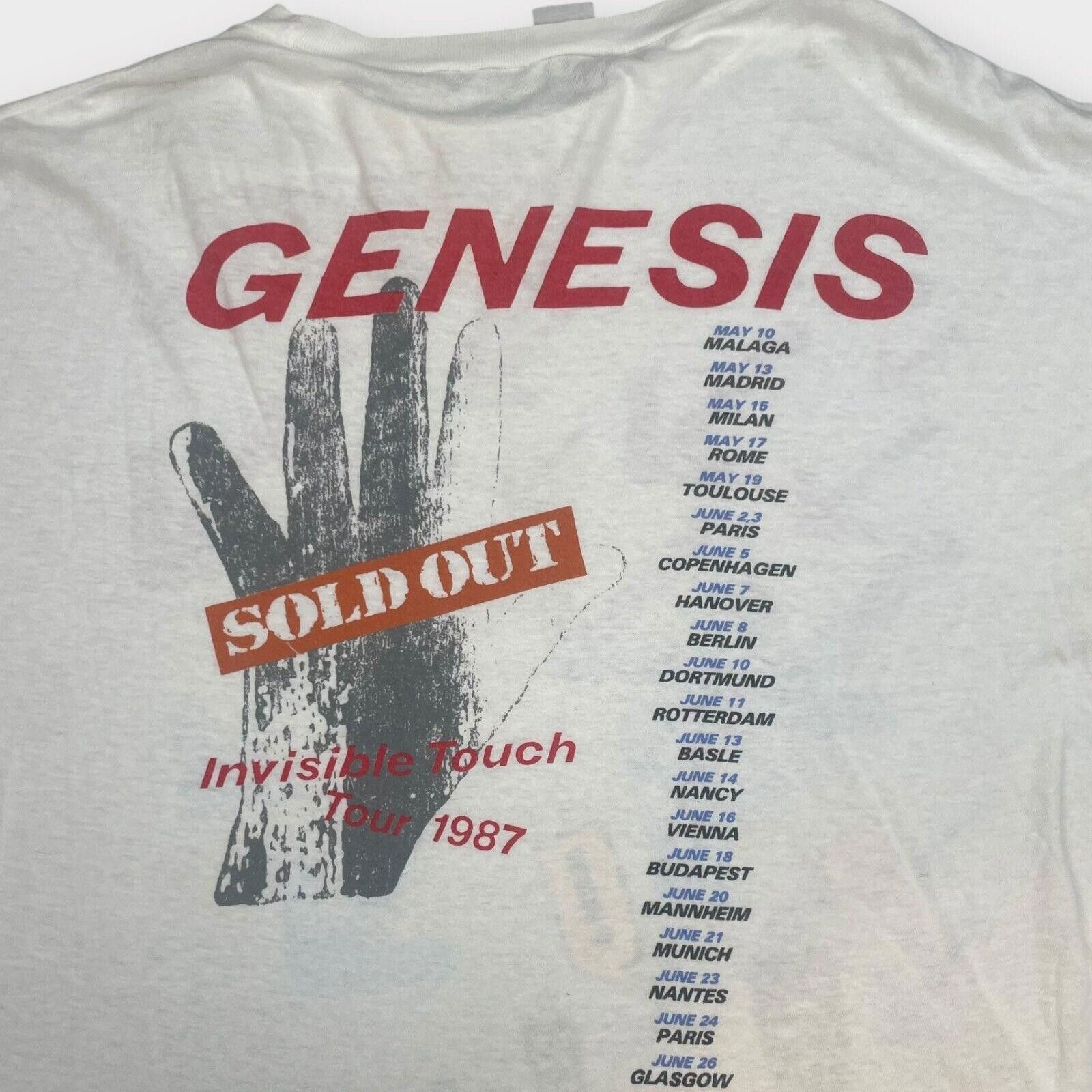 Designer 1987 Genesis Tshirt Size US XL / EU 56 / 4 - 4 Thumbnail