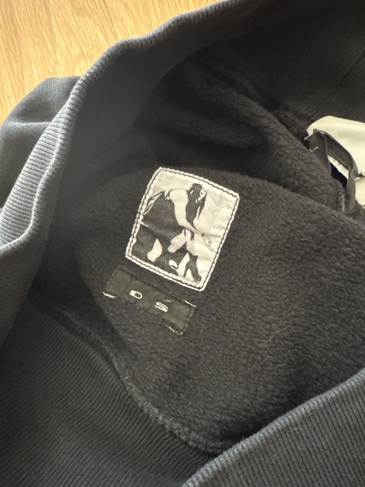 Rick Owens Drkshdw Rick Owens Drkshdw Black Sweatshirt Size US M / EU 48-50 / 2 - 2 Thumbnail