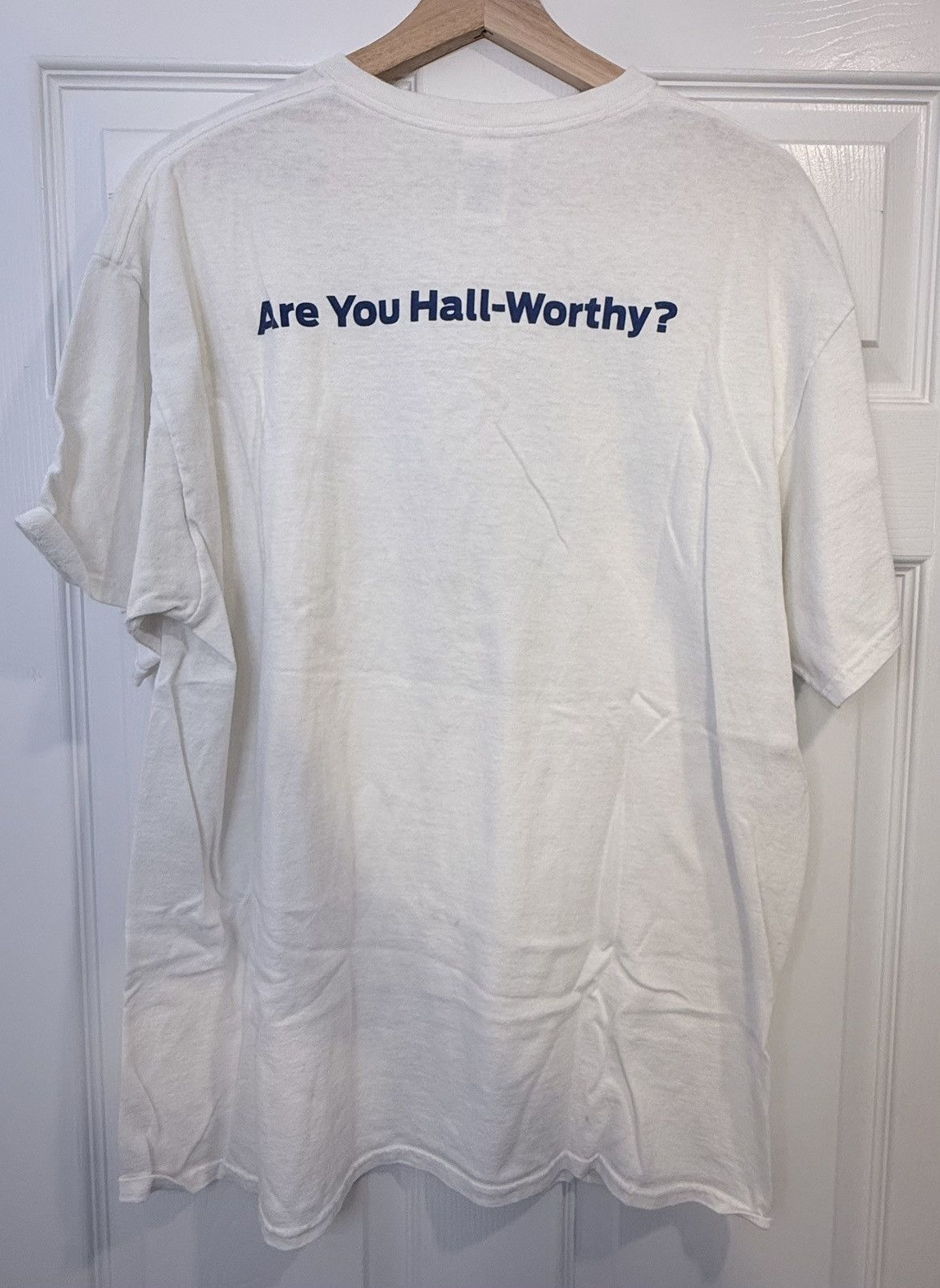 Vintage Ford NASCAR Hall of Fans Promo Tee White XL Delta Pro Weight Size US XL / EU 56 / 4 - 2 Thumbnail
