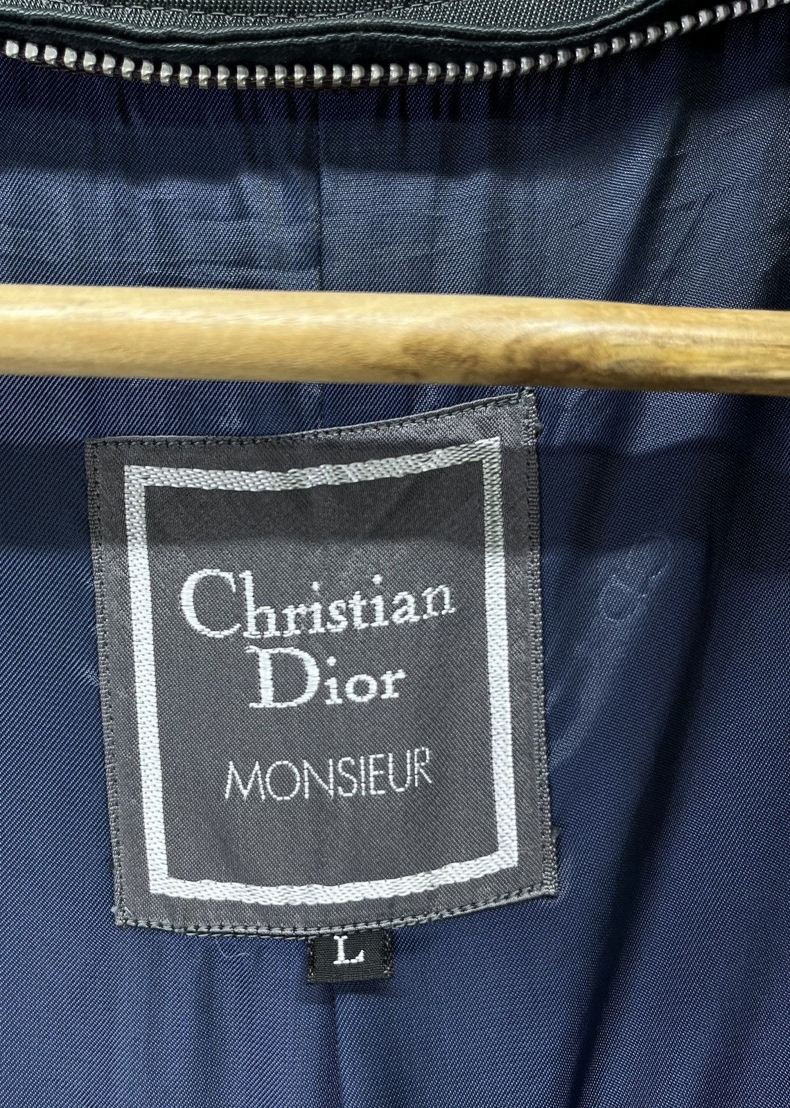 Christian Dior Monsieur Vintage Christian Dior Monsieur Zip Up Luxury Jacket Size US L / EU 52-54 / 3 - 7 Thumbnail