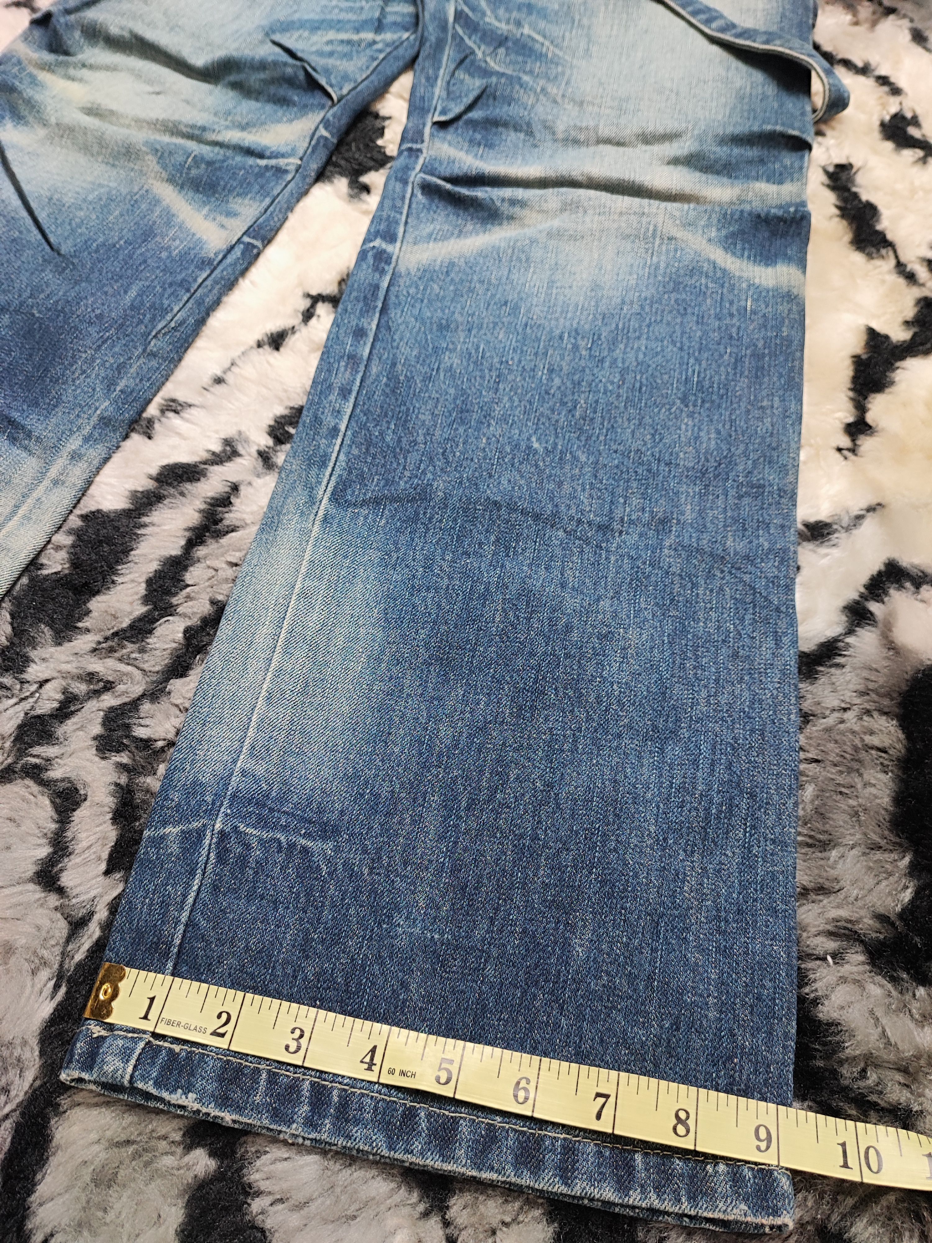 PPFM PPFM Bondage Punk Distressed Jeans ERD Grunge Chrome Size US 29 - 8 Thumbnail