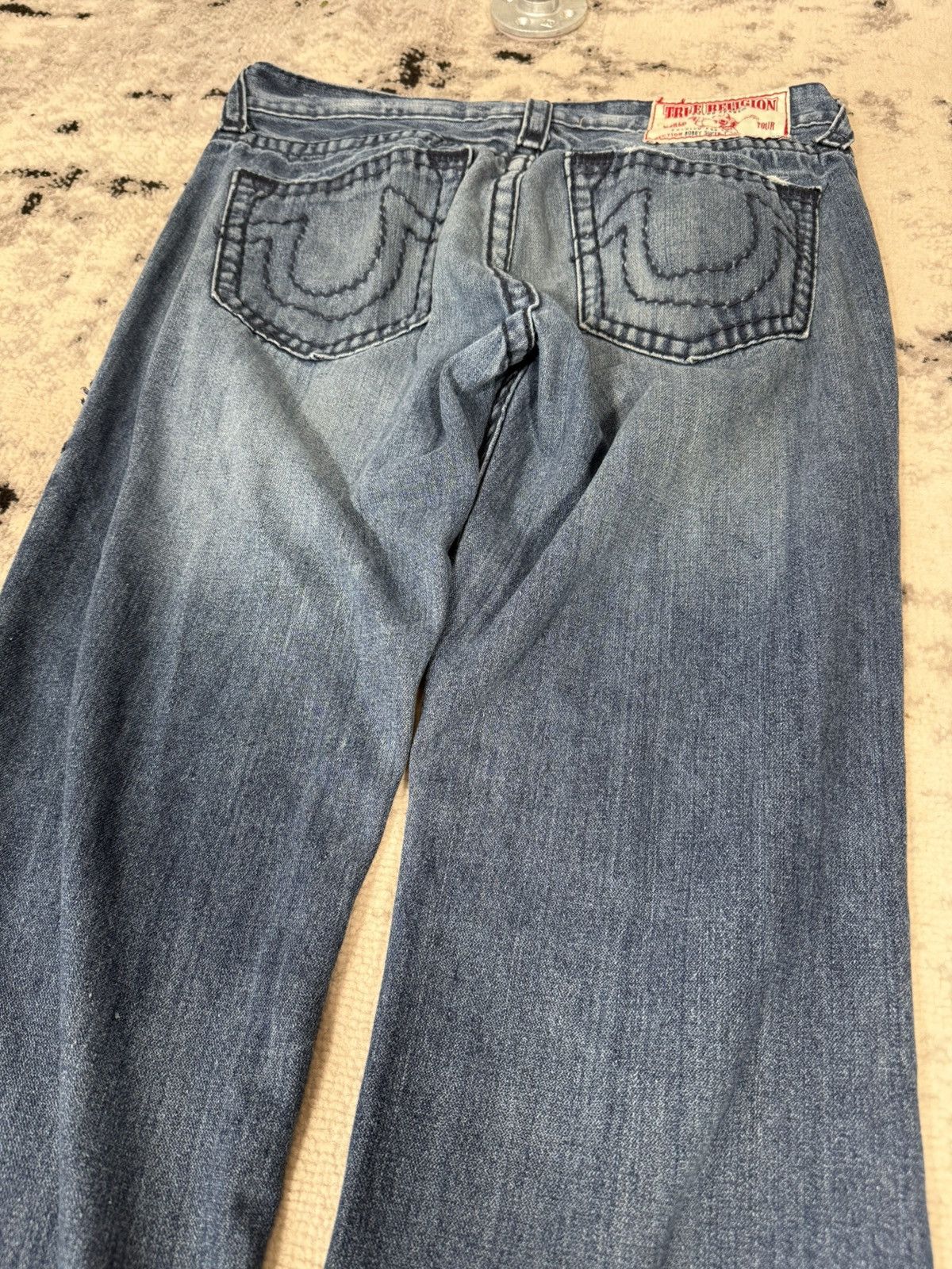 True Religion Y2K Made in USA True Religion Bobby Super T Denim Jeans Size US 36 / EU 52 - 3 Thumbnail