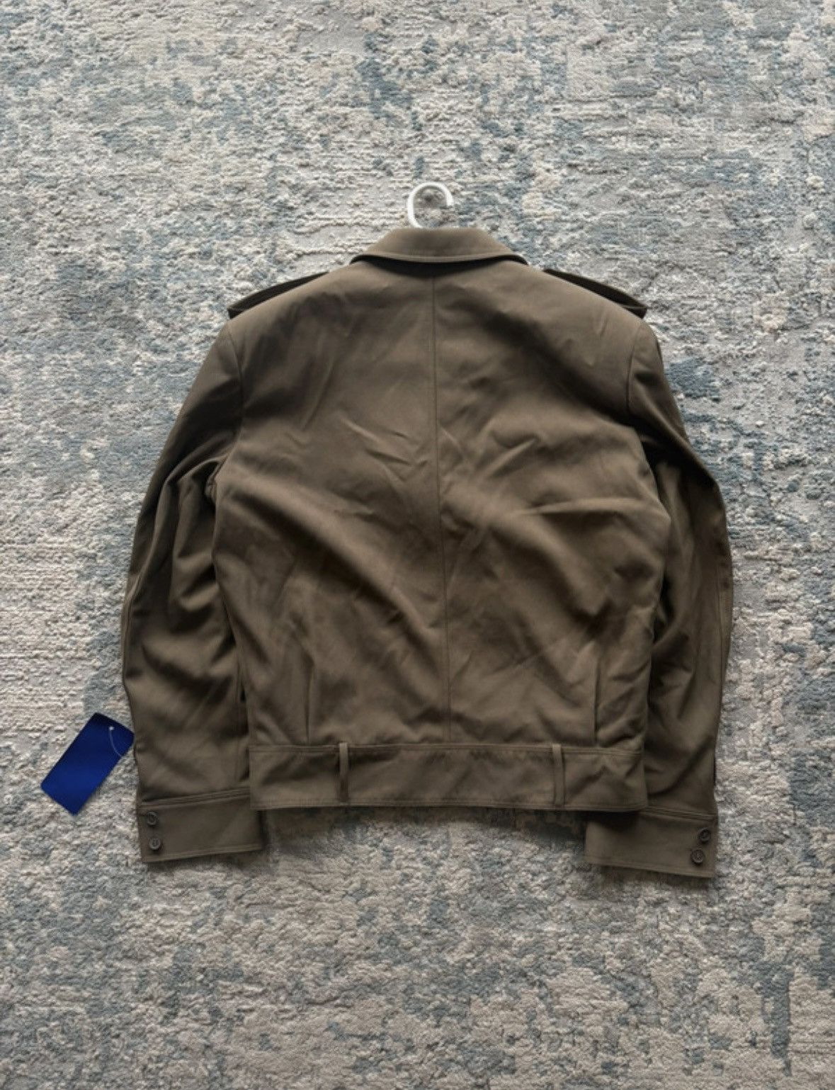 Other BOXY Vintage Military Jacket Cropped 90s Polizei Size US S / EU 44-46 / 1 - 8 Thumbnail