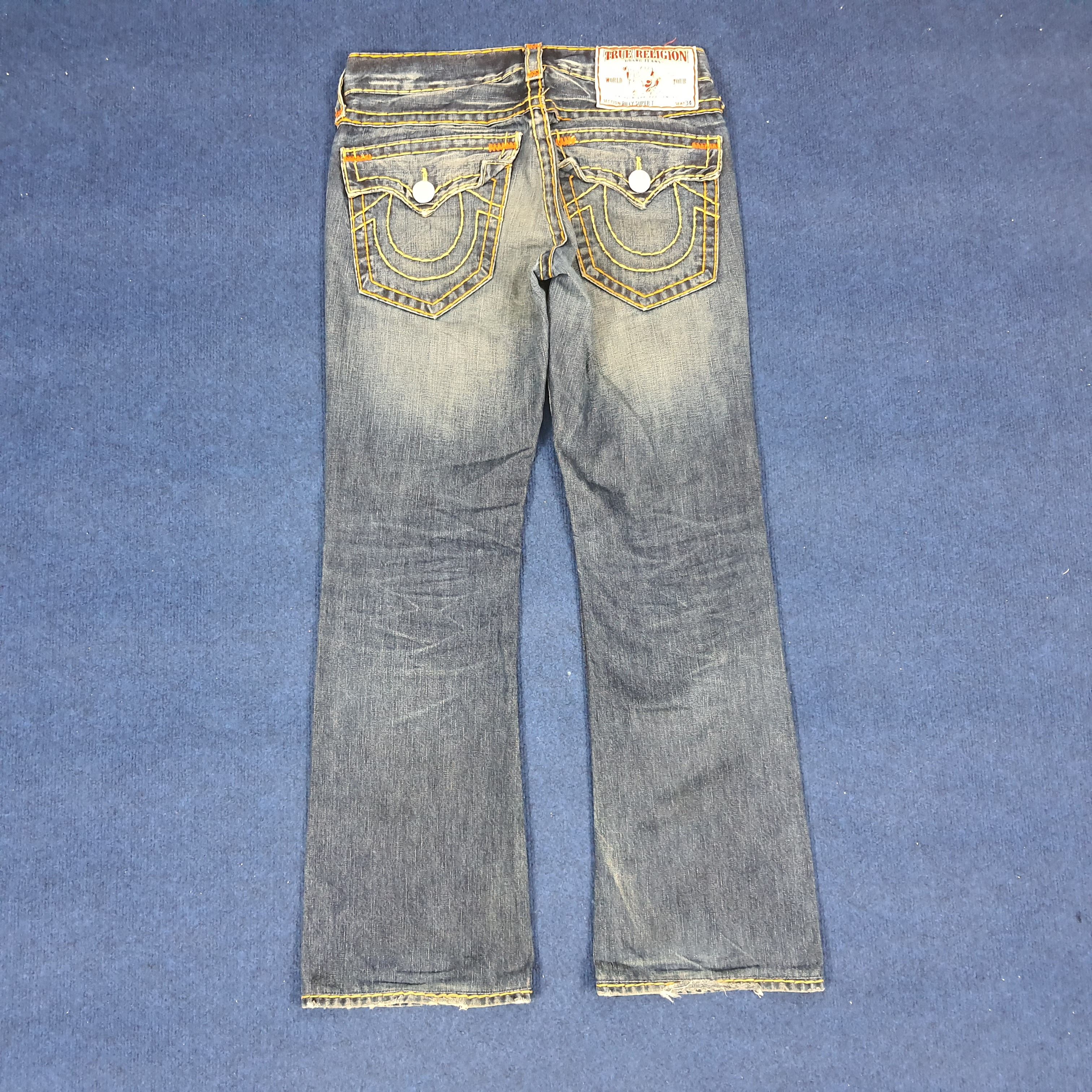 Vintage True Religion Boot Loose Cut Denim Jeans