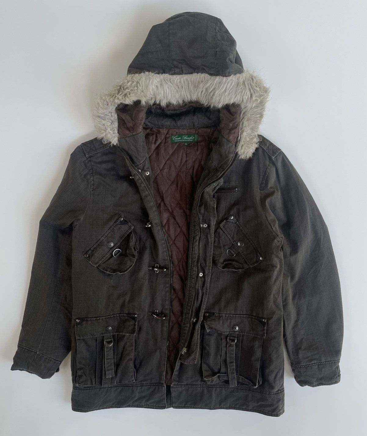 Other Japanese Brand Fur Hoodie Jacket Size US XL / EU 56 / 4 - 4 Thumbnail