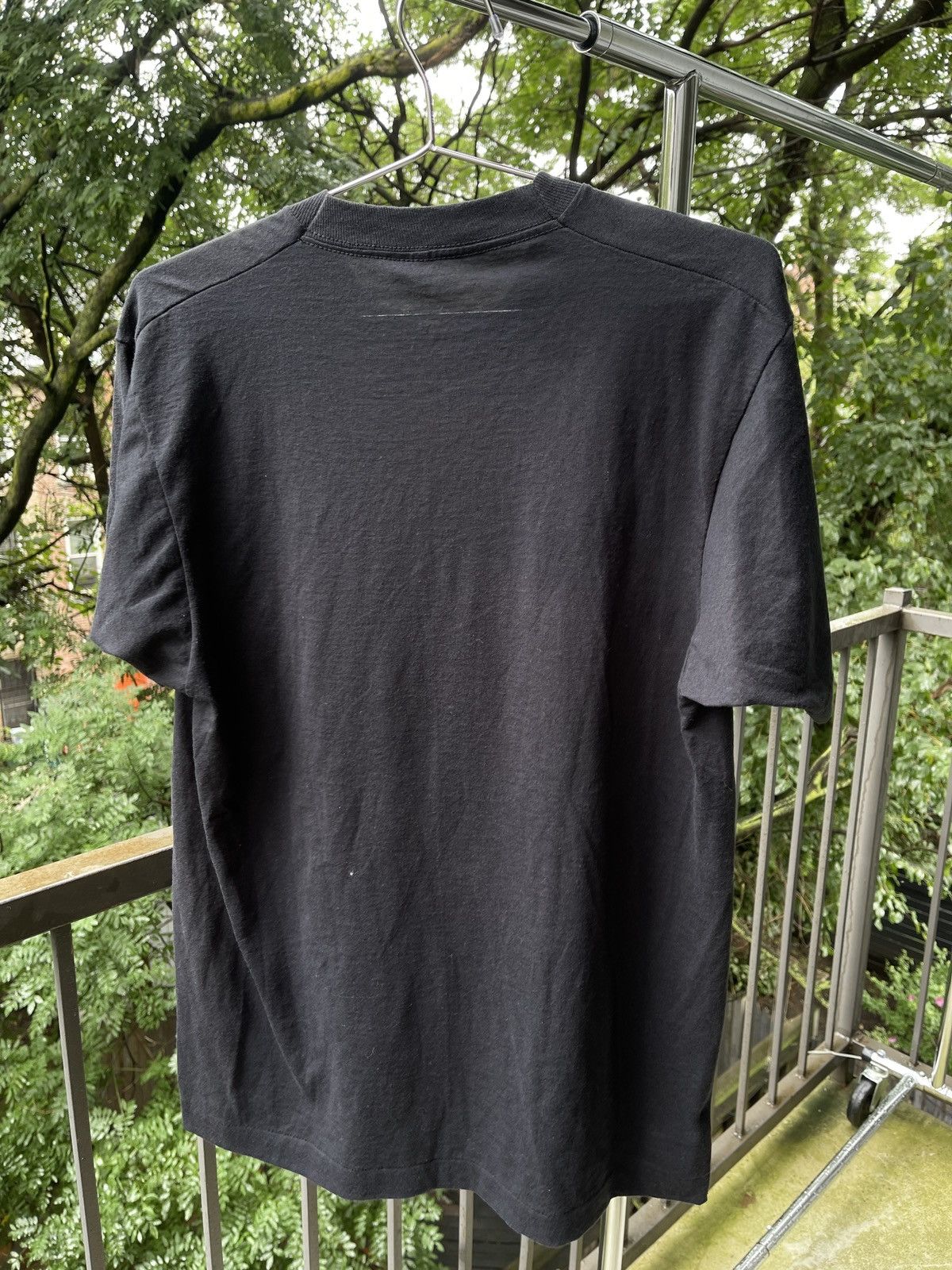 Vintage 80s Faded USA Skull Shirt Paper Thin ERD Grunge Chrome Size US L / EU 52-54 / 3 - 3 Thumbnail