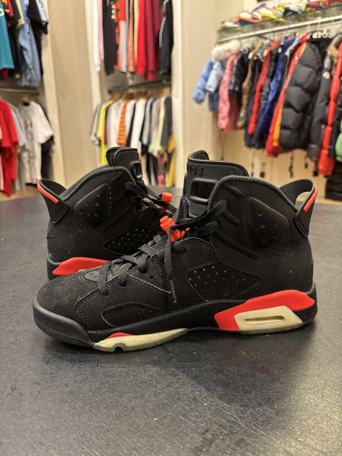 Jordan Brand Jordan 6 Retro ‘Black Infared’ Size US 8 / EU 41 - 3 Thumbnail