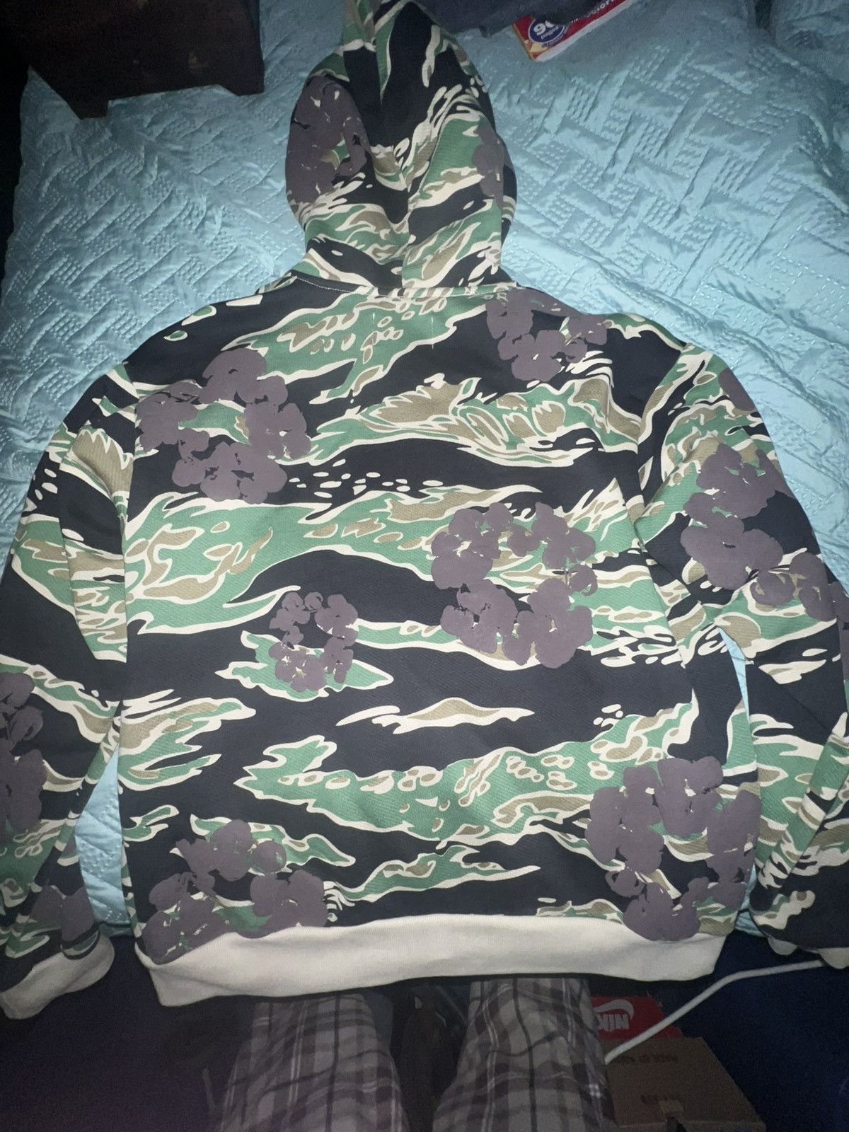 DENIM TEARS DENIM TEARS camo fleece zip up hoodie Size US M / EU 48-50 / 2 - 2 Thumbnail