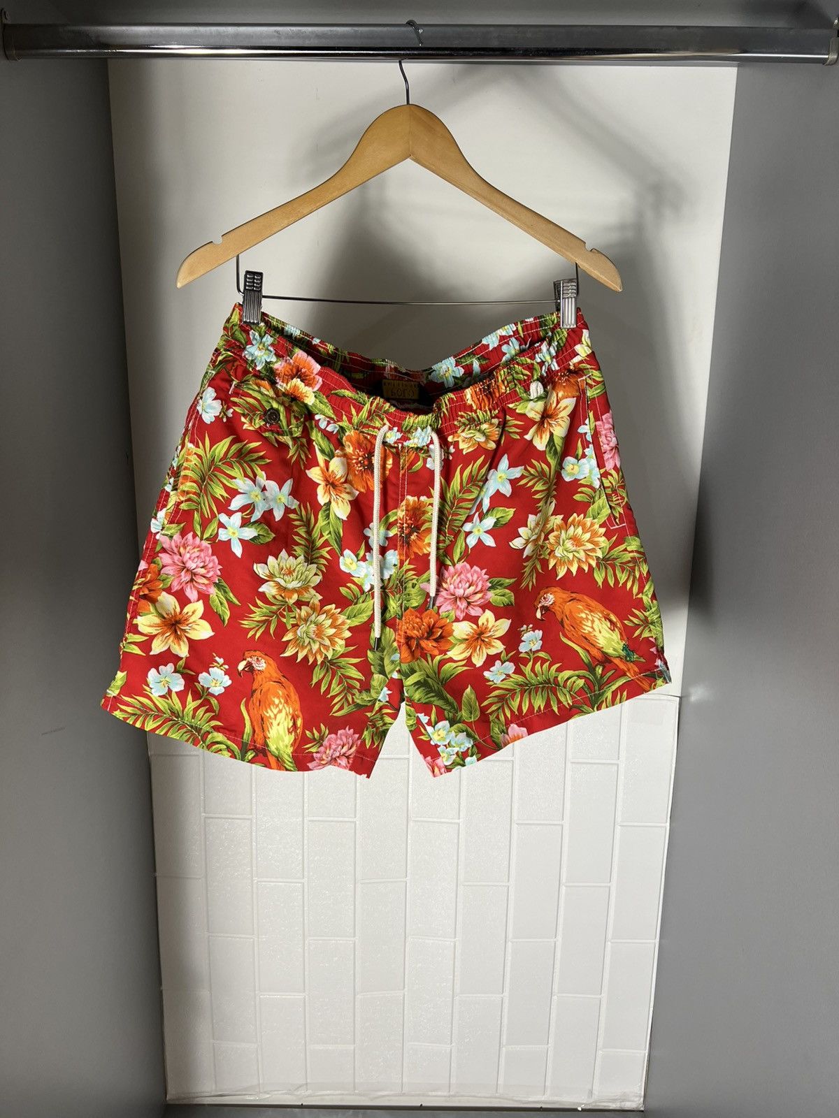 Polo Ralph Lauren × Vintage VERY RARE POLO RALPH LAUREN DESIGNER FLOWERS SHORTS LUXURY Size US 34 / EU 50 - 3 Thumbnail