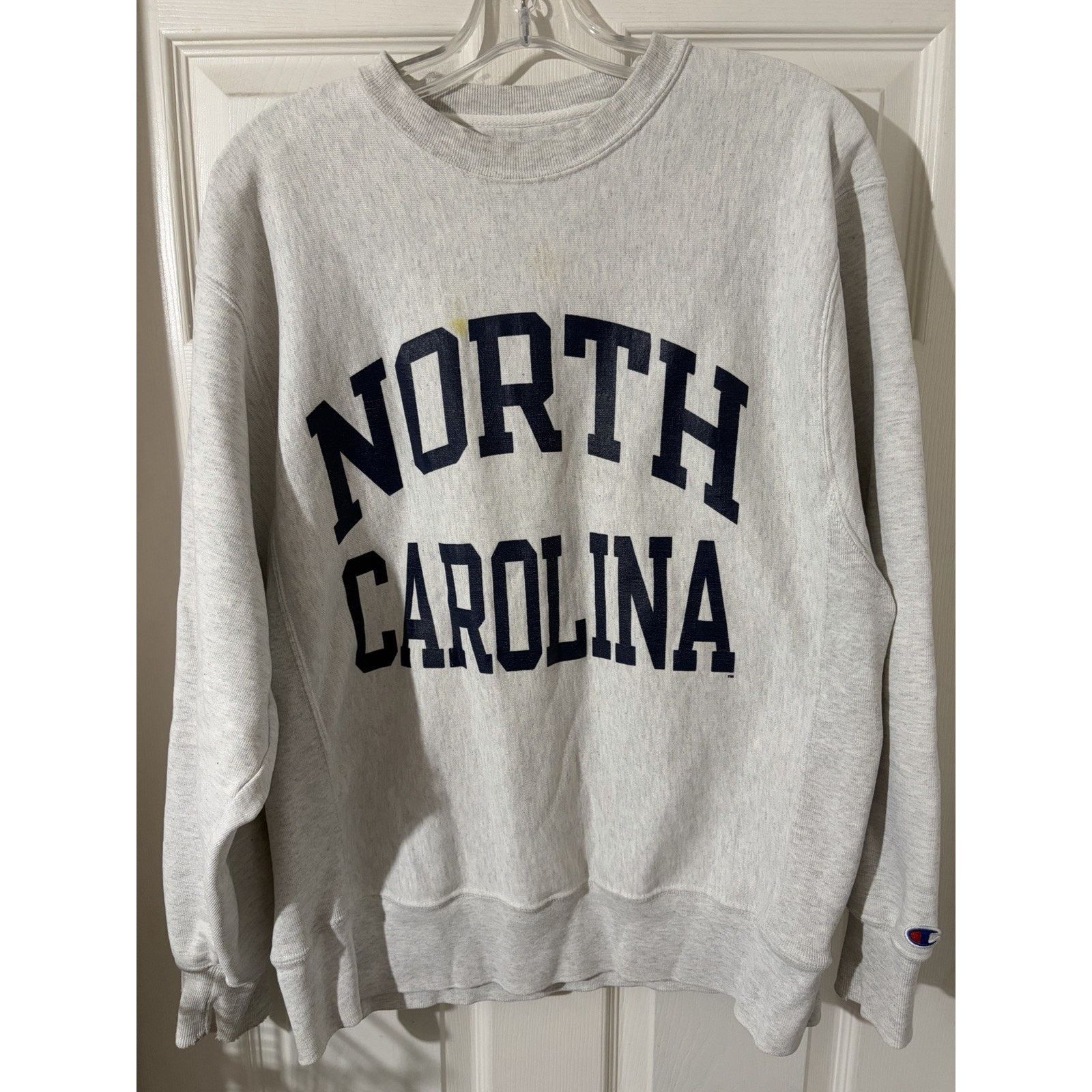 Champion Vtg North Carolina Champion Reverse Weave Sweatshirt Sz M Size US M / EU 48-50 / 2 - 1 Thumbnail
