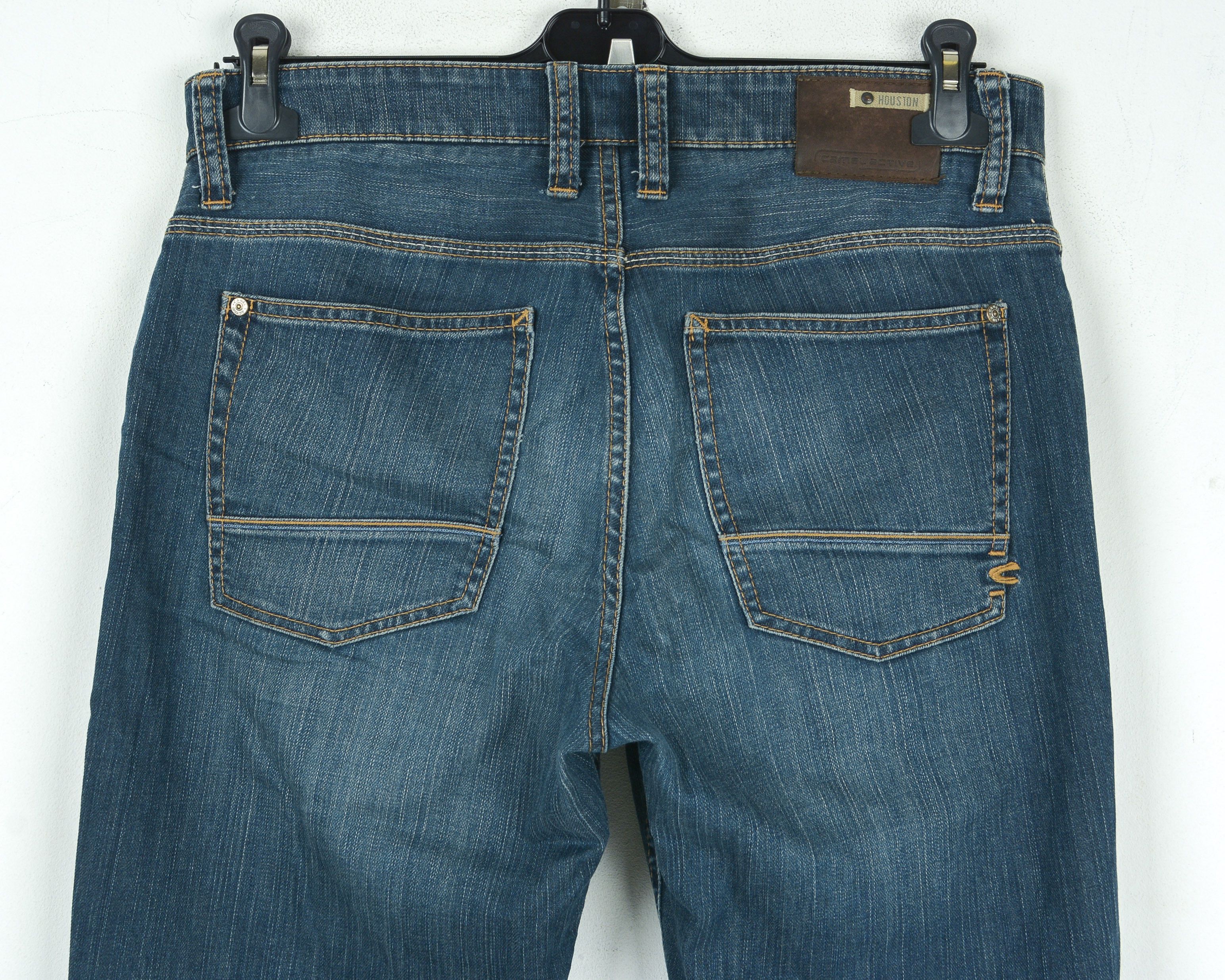 camel active Houston W33 L34 Regular Straight Fit Jeans Denim Pants Size US 33 - 4 Thumbnail
