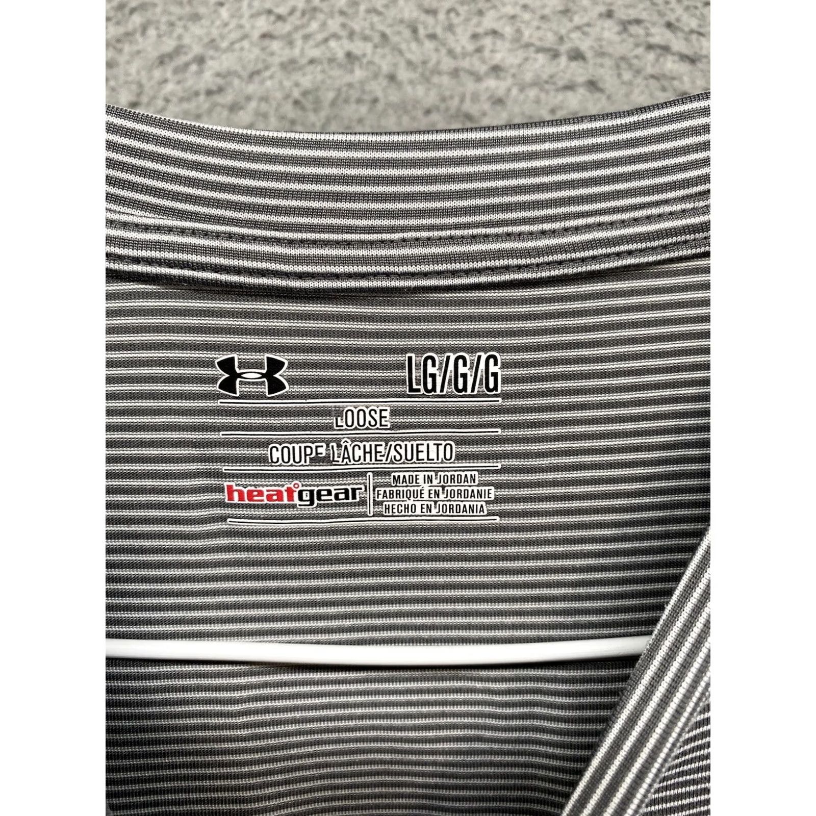 Under Armour Under Armour Mens Gray SANFORD PENTAGON Basketball Shirt Size L SS Athletic HeatGear Shirt Mens Baseball Sports Shirt Size US L / EU 52-54 / 3 - 3 Thumbnail