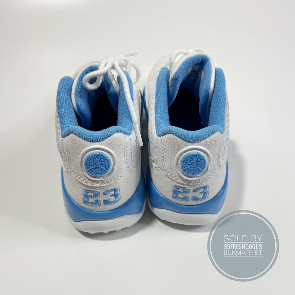 Nike ike Air Jordan 9 Low Golf University Blue Size US 7 / EU 40 - 6 Thumbnail