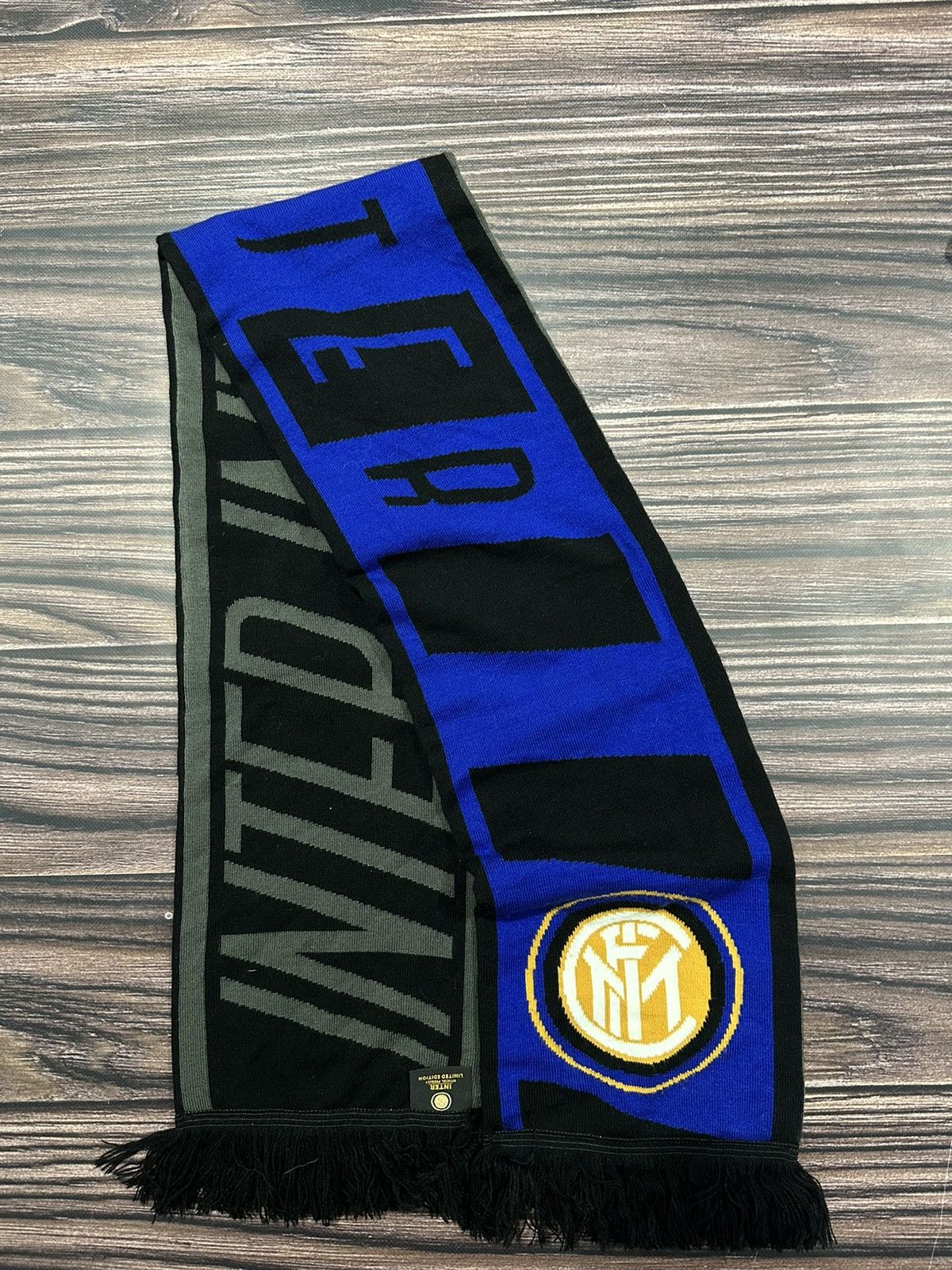 Vintage Vintage F.C Internazionale Scarf+hat Size ONE SIZE - 6 Thumbnail